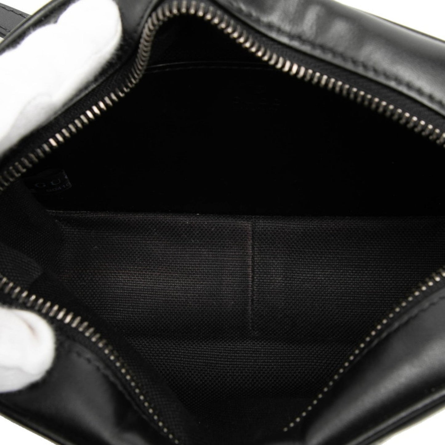 Gucci Black Leather Shoulder Bag