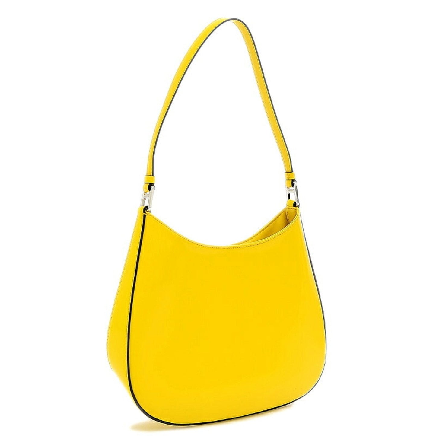 Prada Cleo Shoulder Bag Bright Leather Yellow