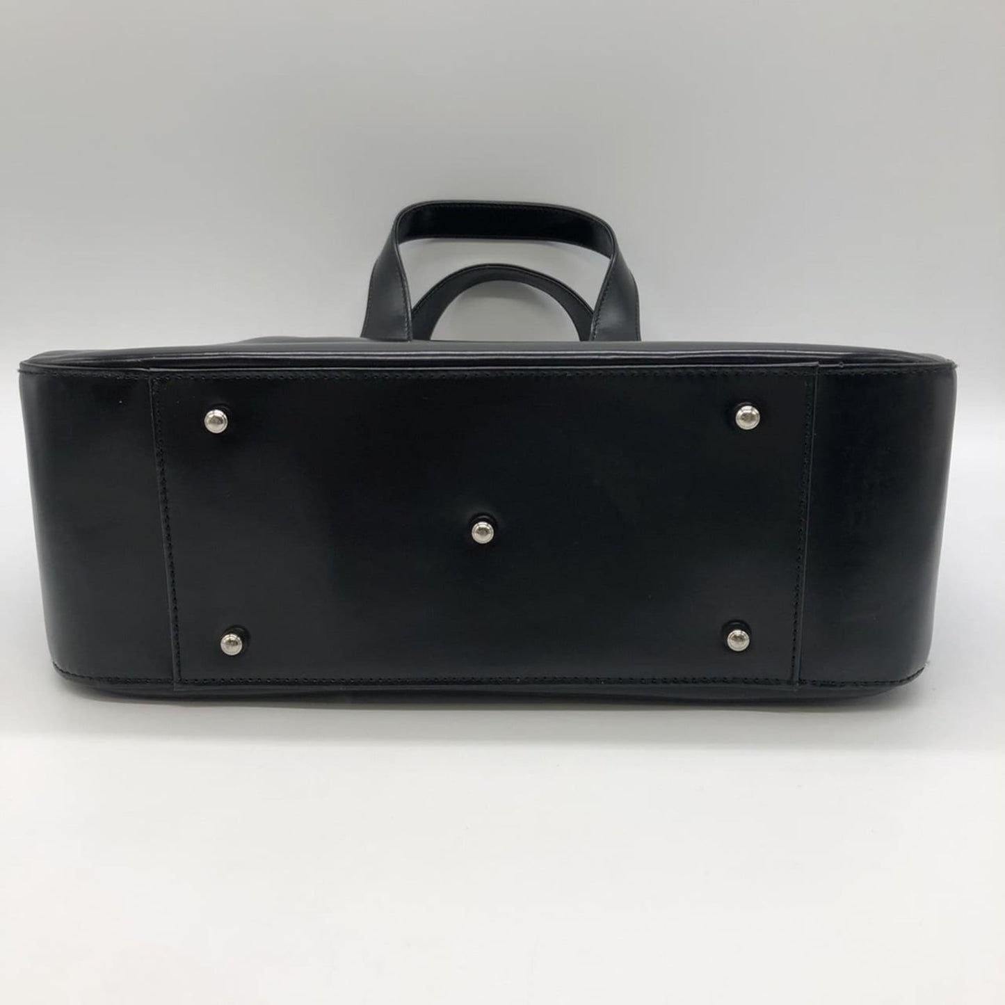 Gucci Black Leather Handbag Shoulder Bag
