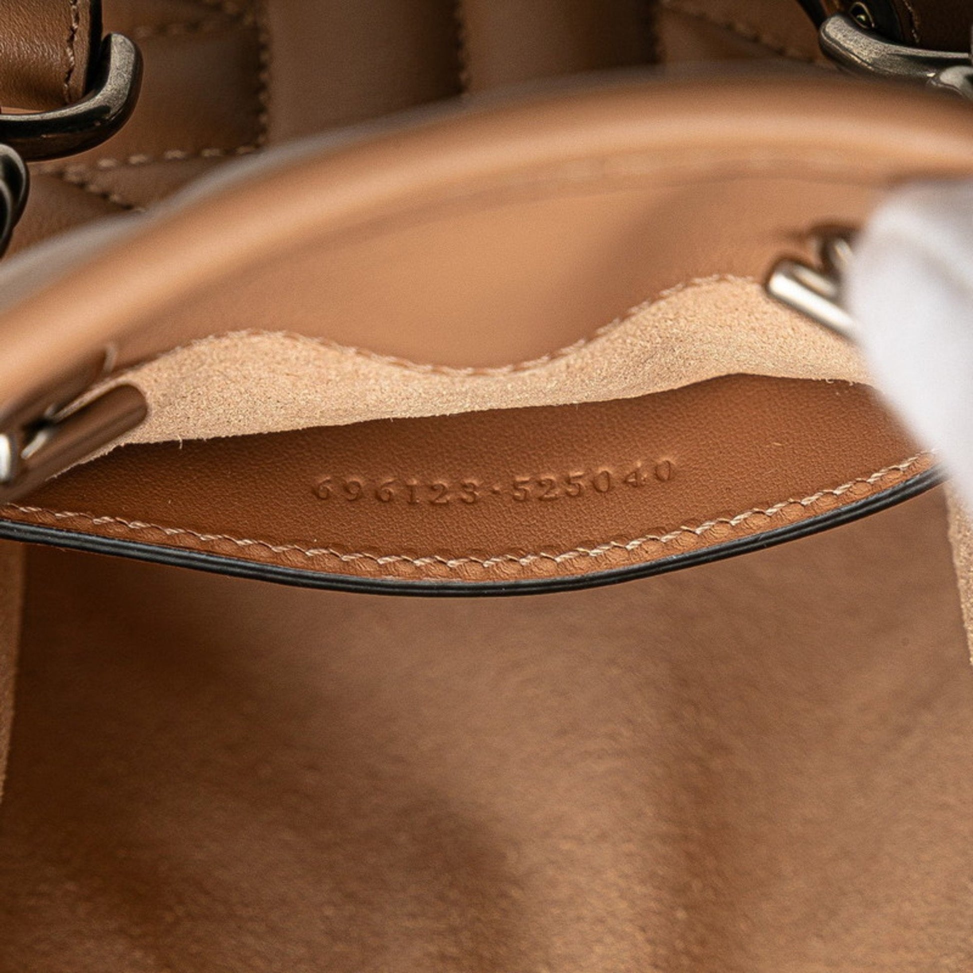 Gucci Beige Leather Handbag Shoulder Bag