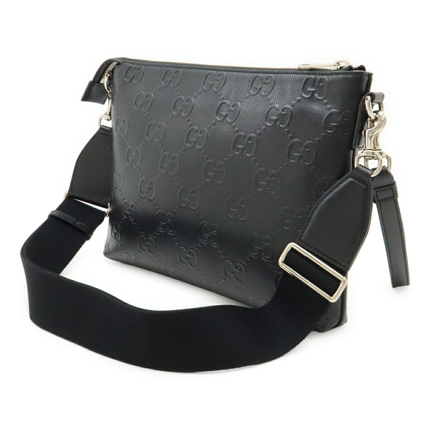 Gucci Black Leather Clutch Bag Shoulder Bag