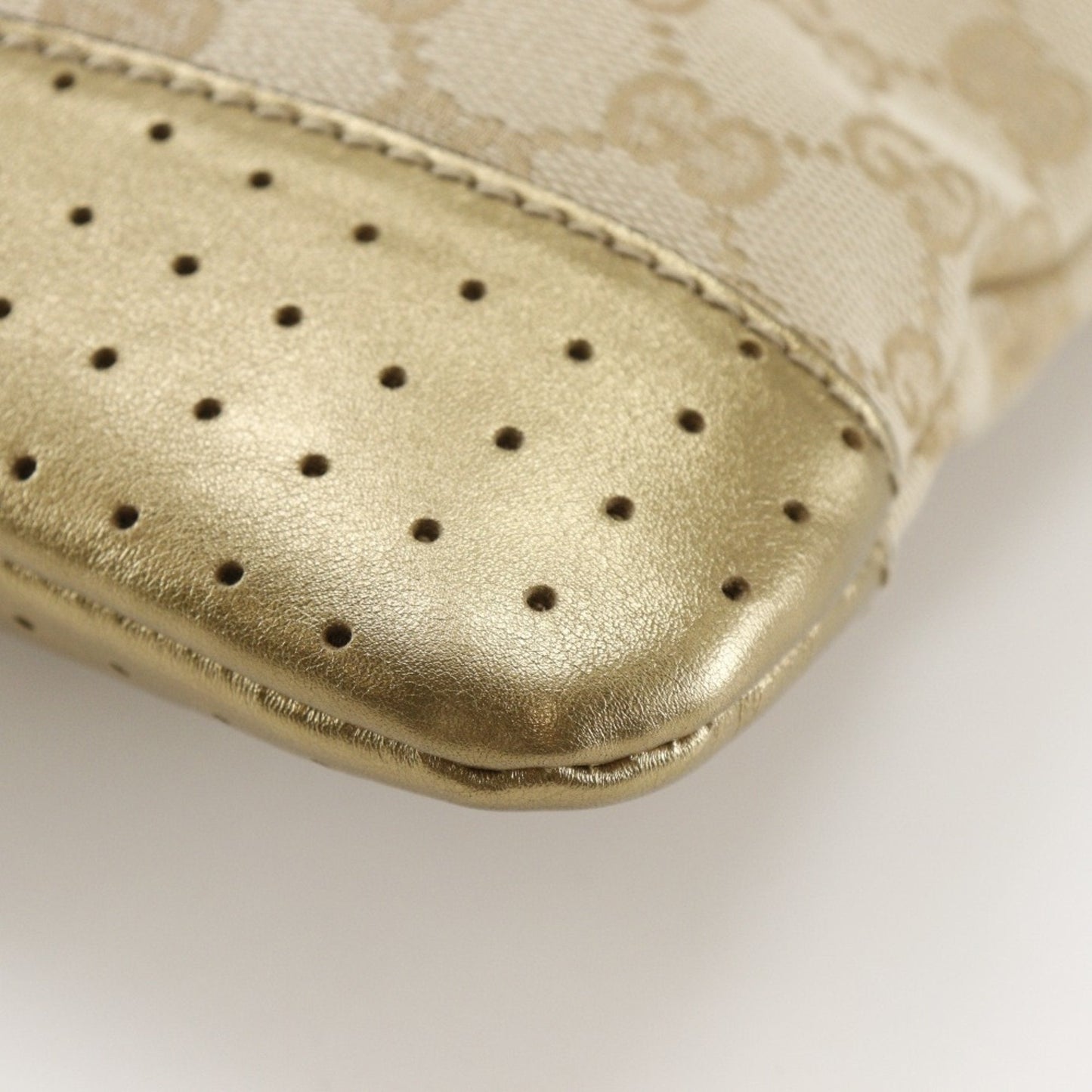 Gucci Gg Canvas Beige Gg Canvas Shoulder Bag