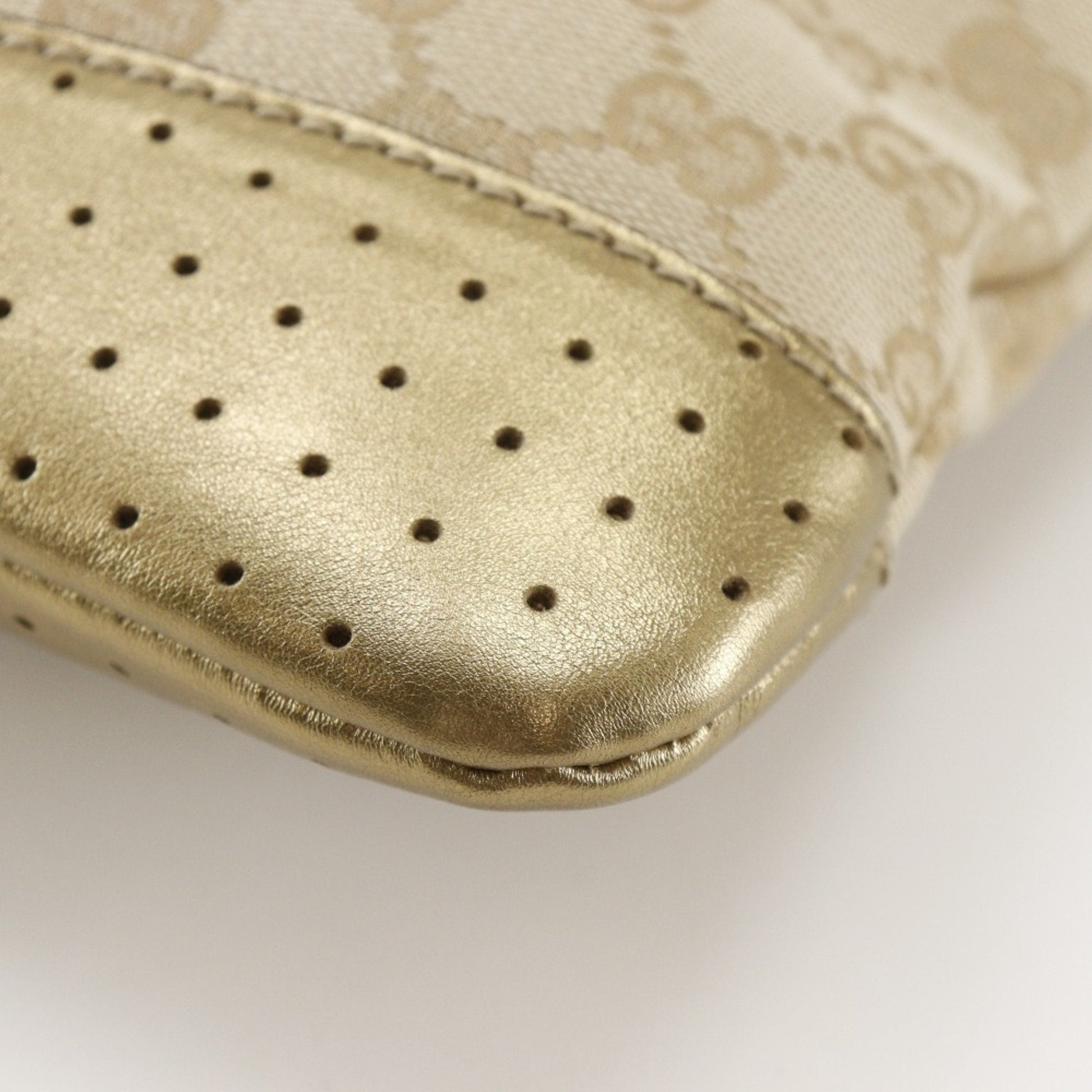 Gucci Gg Canvas Beige Gg Canvas Shoulder Bag