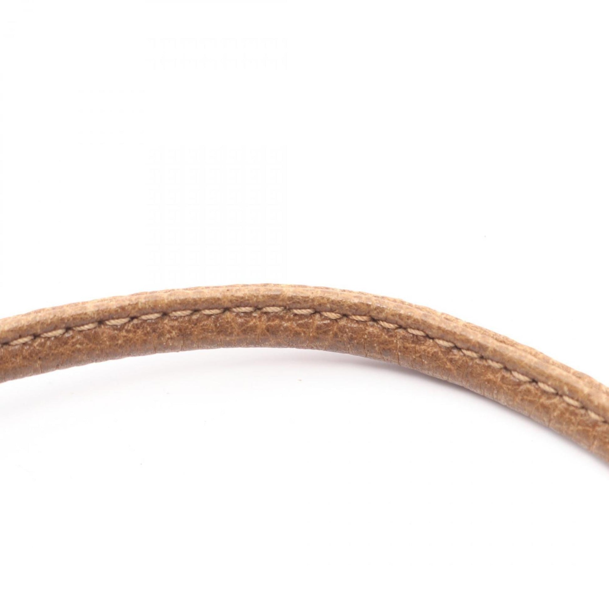 Gucci Beige Brown Coated Canvas Leather Shoulder Bag