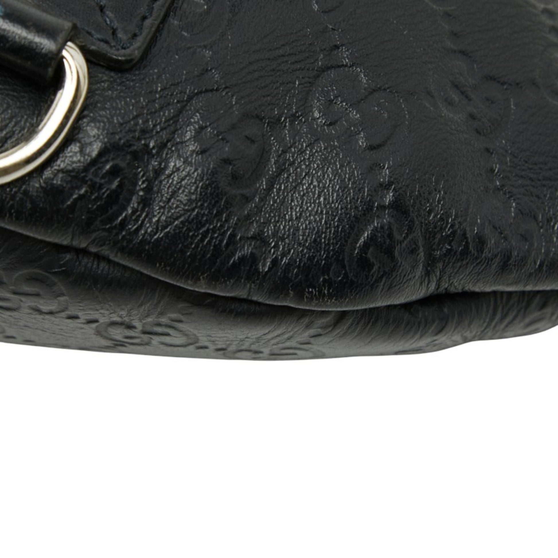 Gucci Black Leather Sling Bag