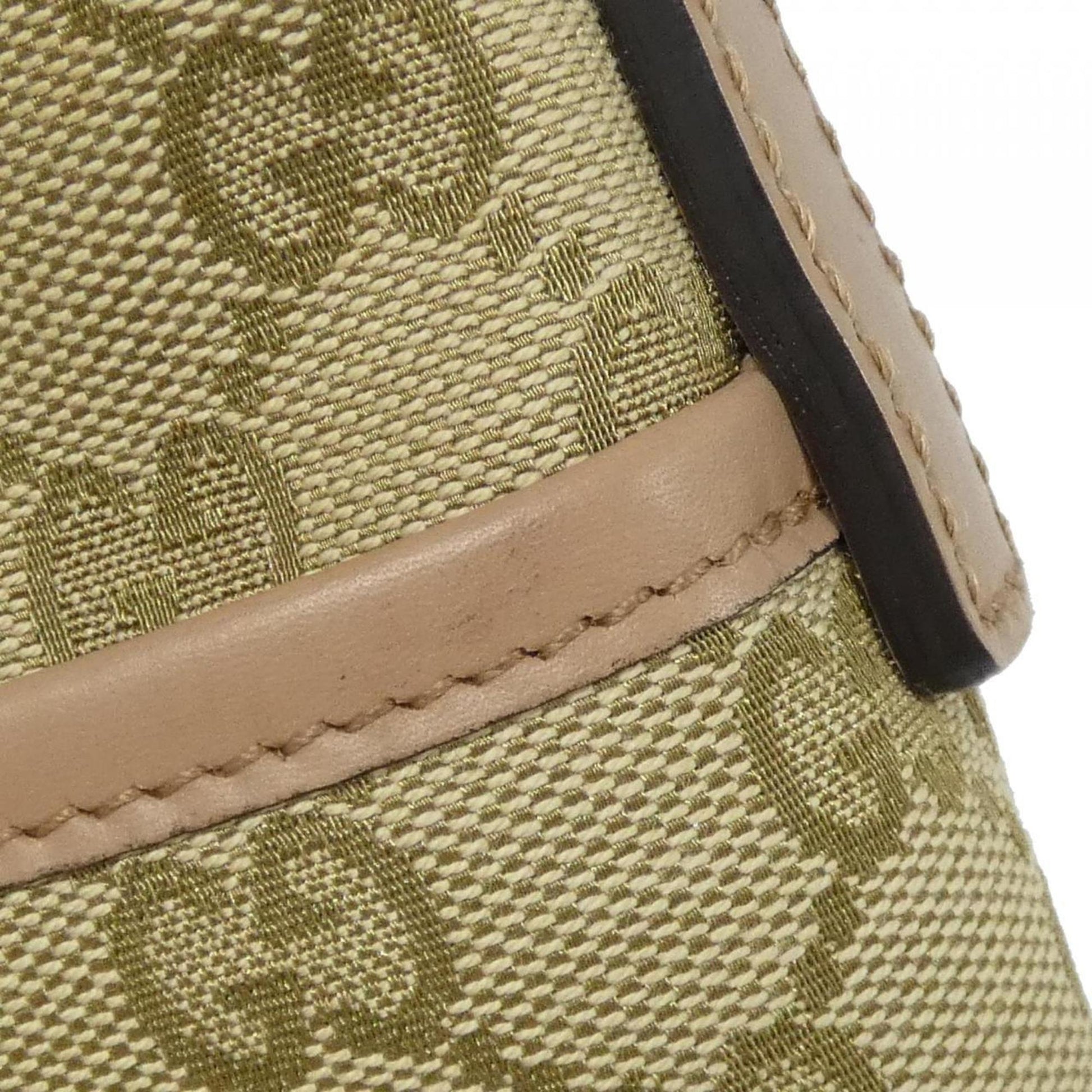 Gucci Gg Canvas Beige Pink Gg Canvas Shoulder Bag