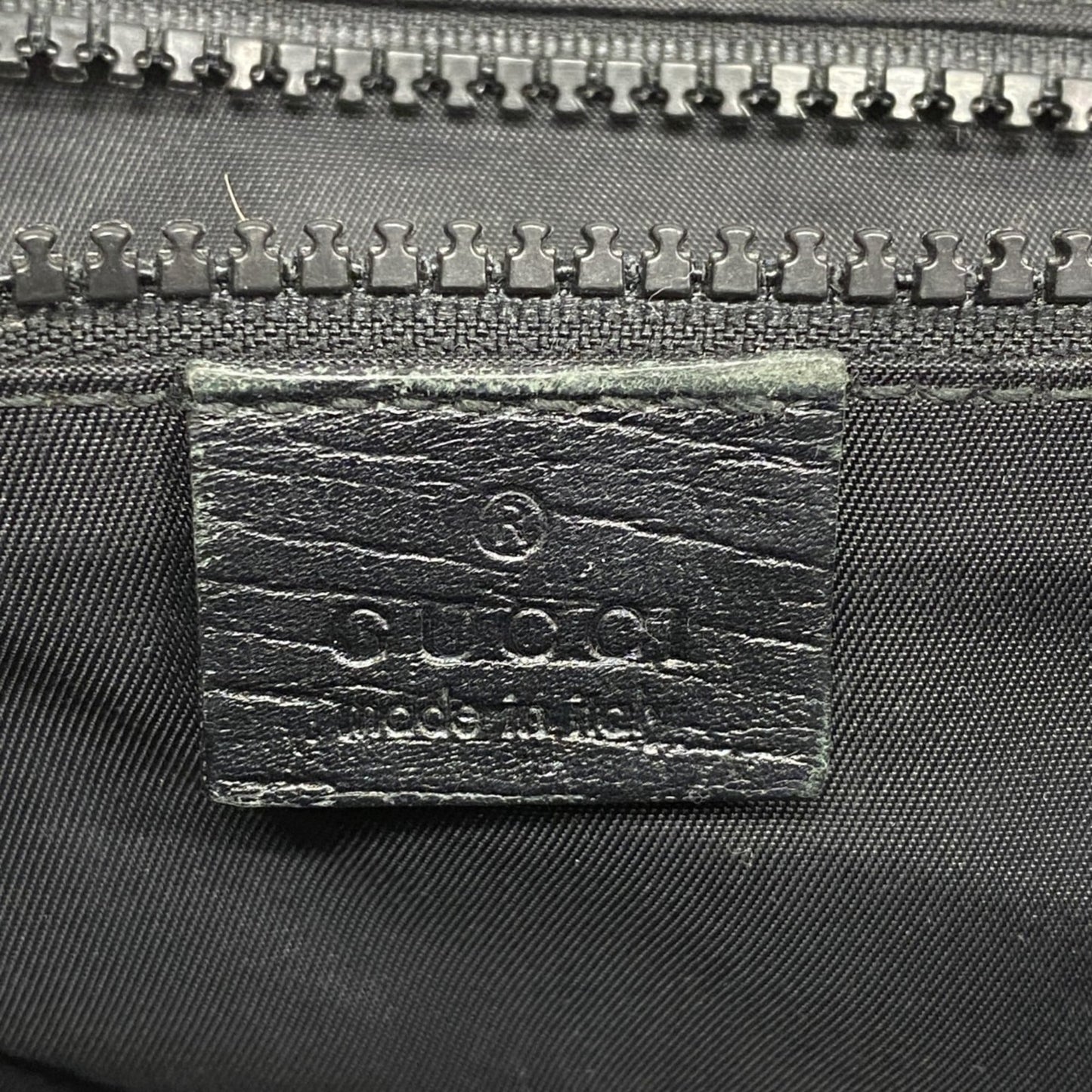 Gucci Black Pvc Shoulder Bag