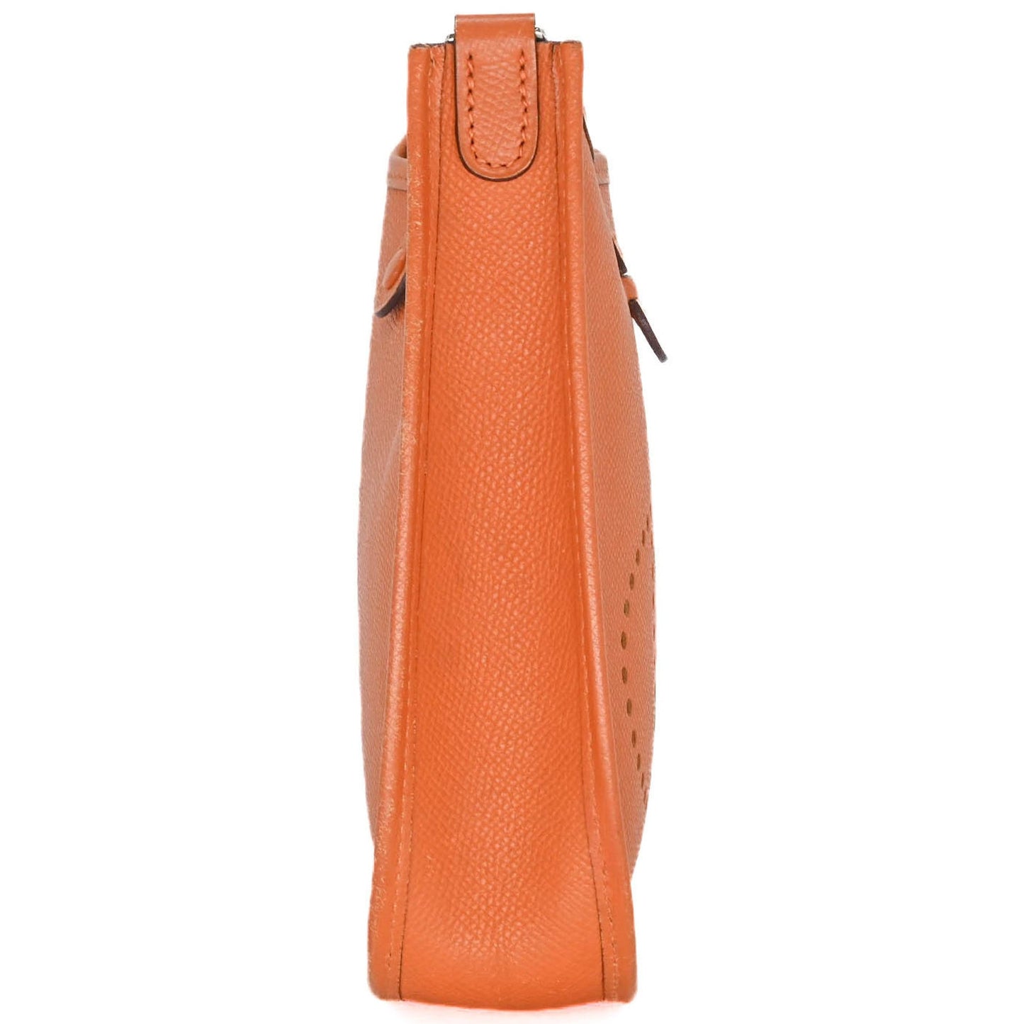 Hermes Epsom Shoulder Bag Leather Orange