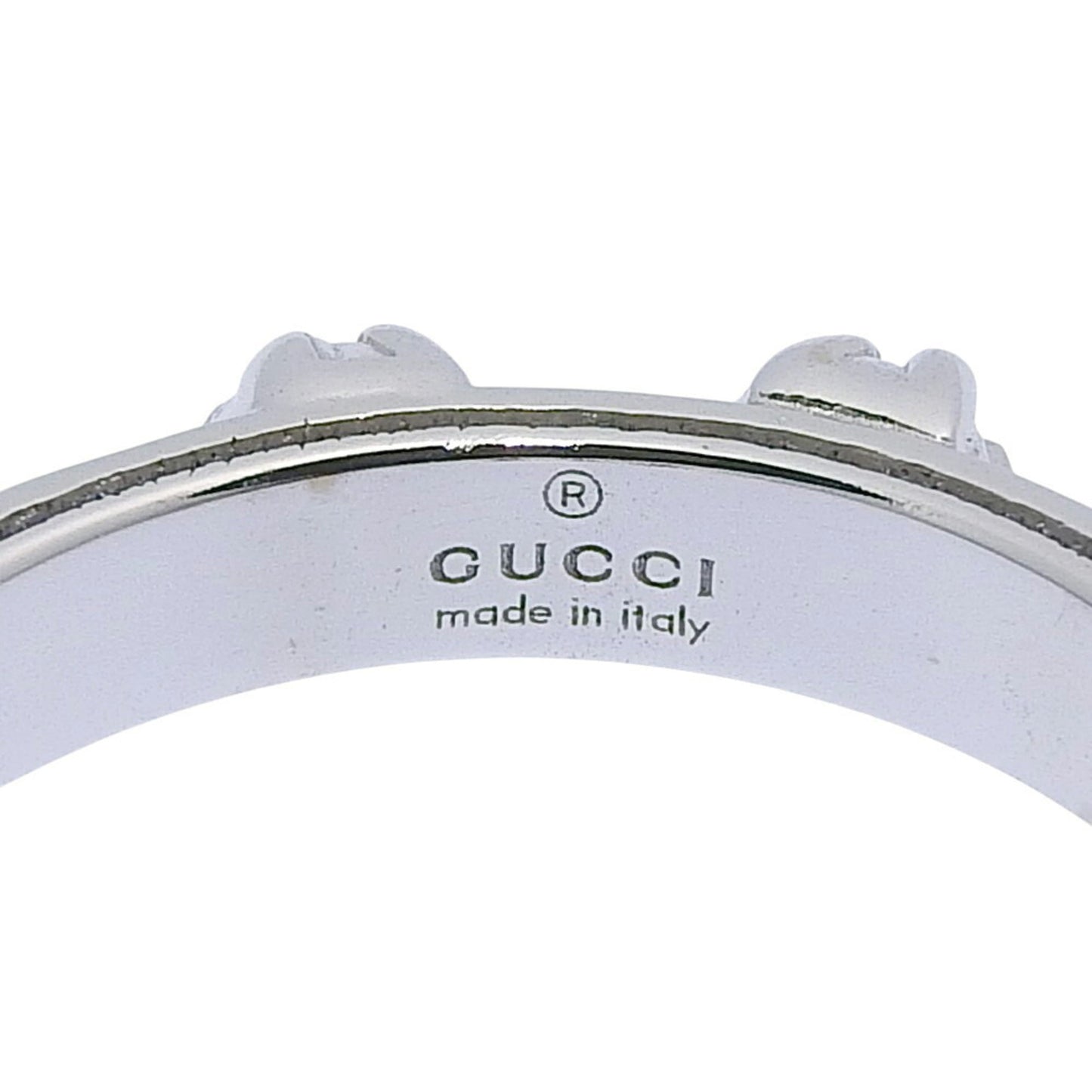 Gucci White Gold White Gold (18K) Band Ring