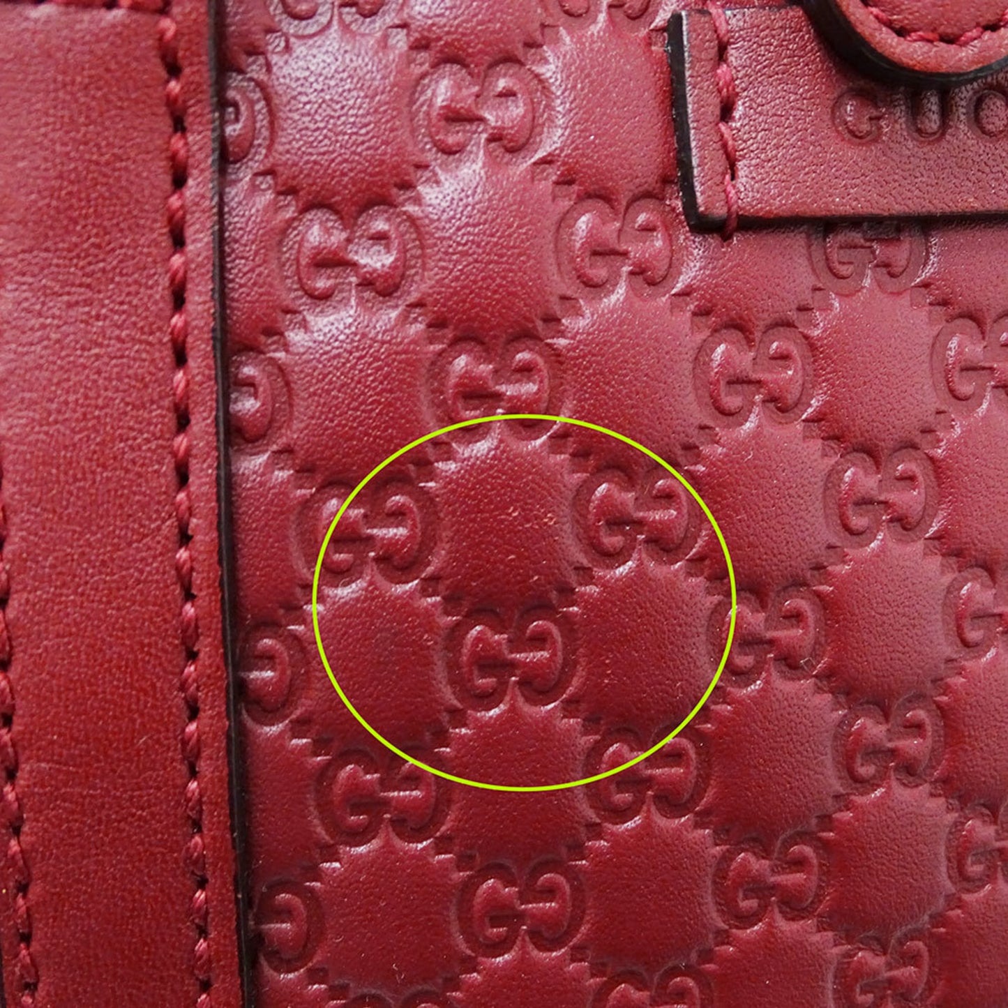 Gucci Red Color Handbag Shoulder Bag