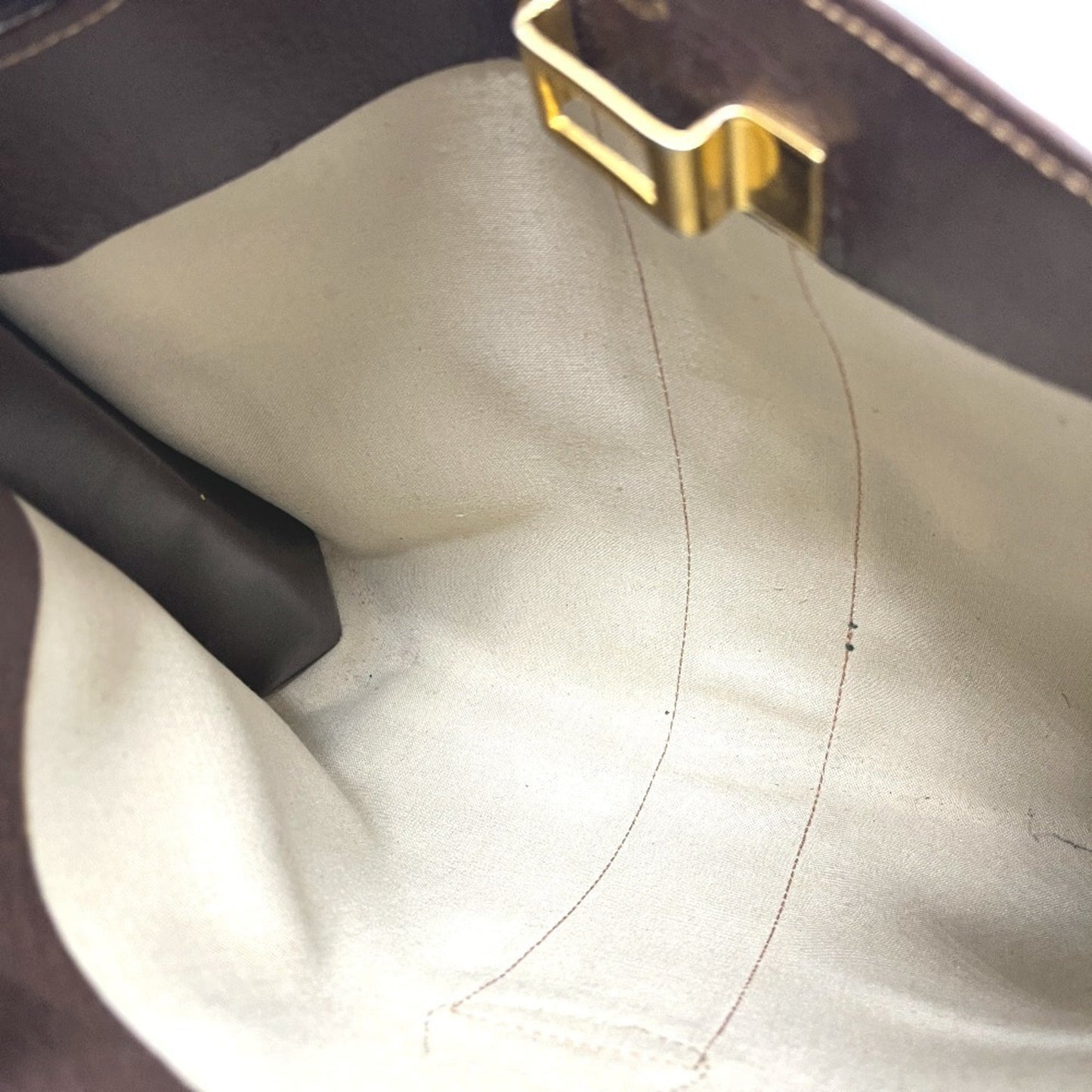 Gucci Brown Pvc Leather Shoulder Bag