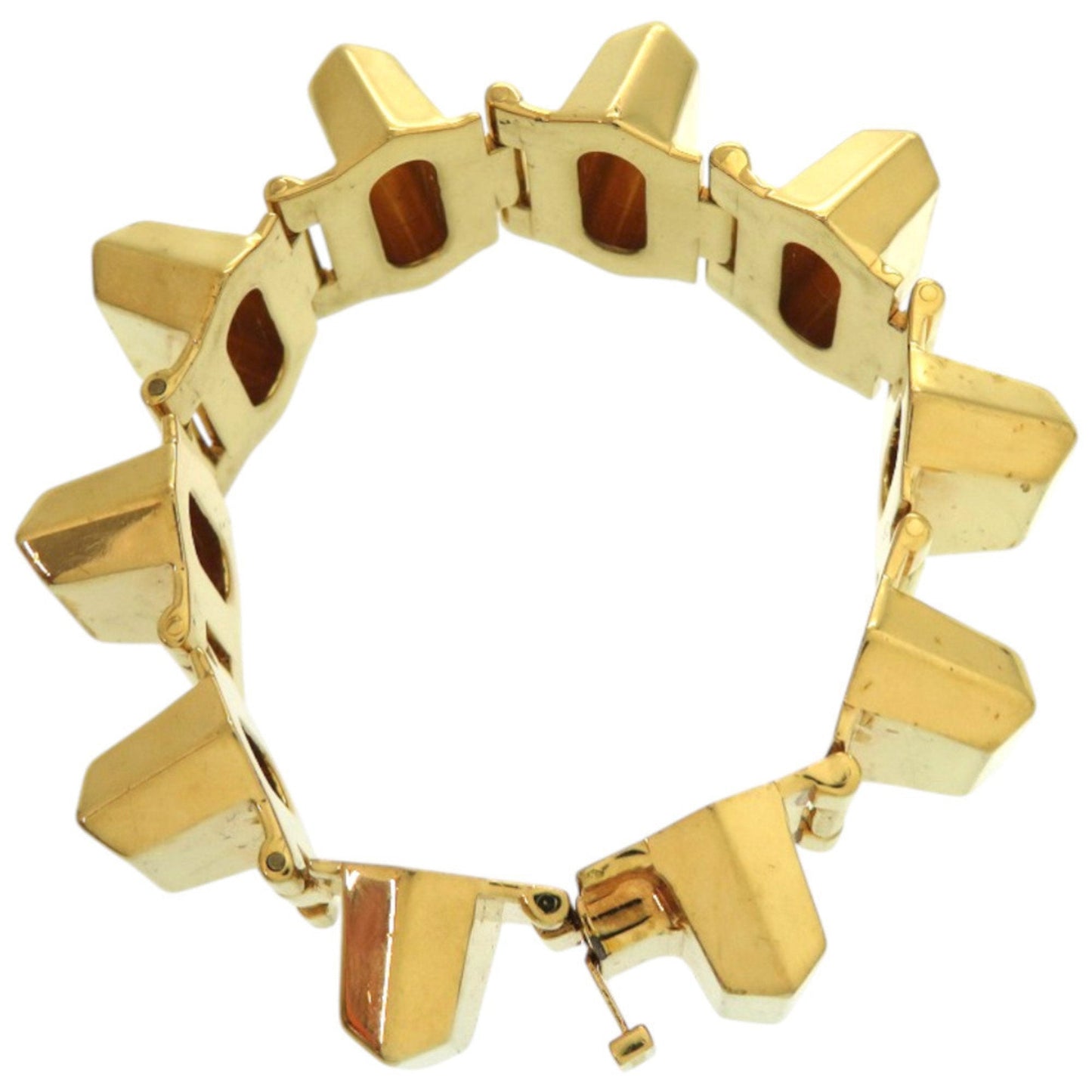 Gucci Gold Brass Charm Bracelet