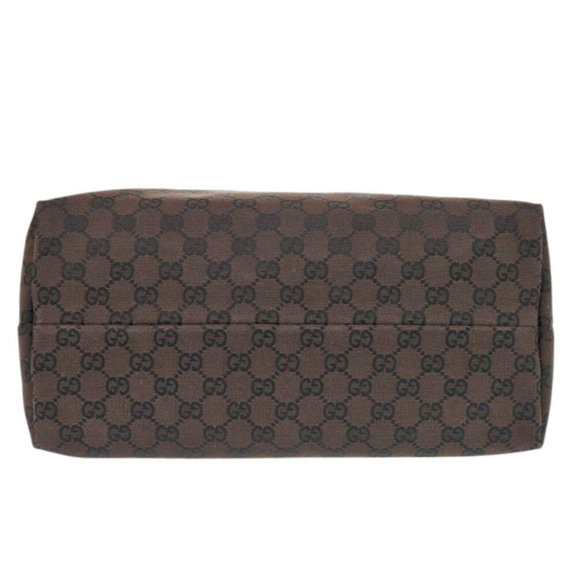 Gucci Brown Gg Canvas Tote Bag