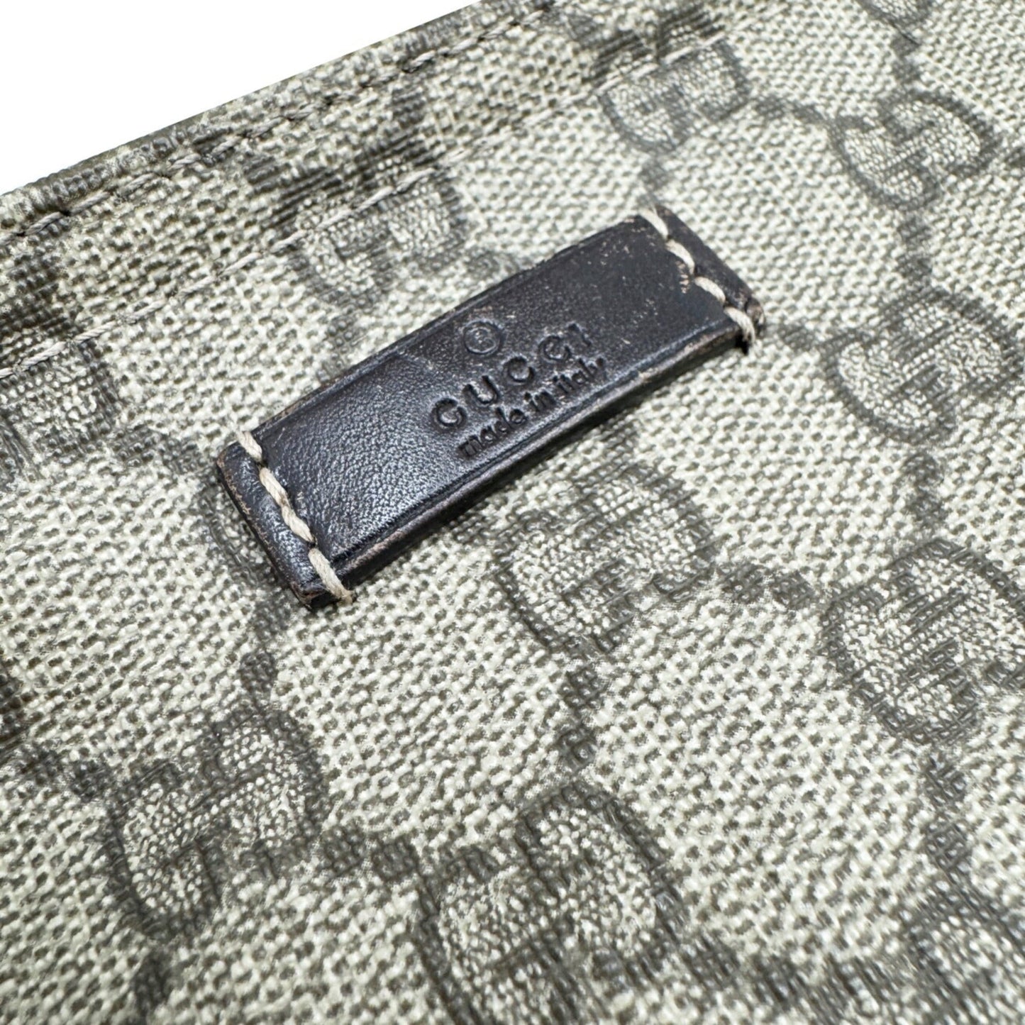 Gucci Brown Pvc Leather Shoulder Bag