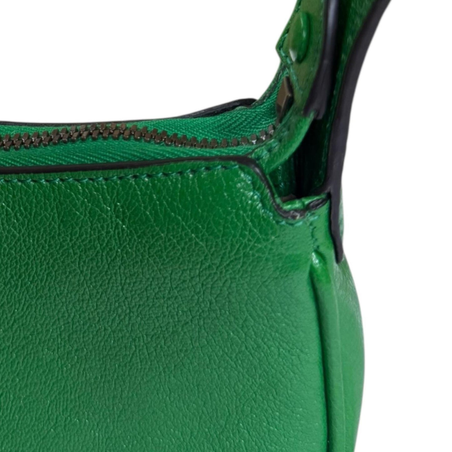 Gucci Green Leather Handbag