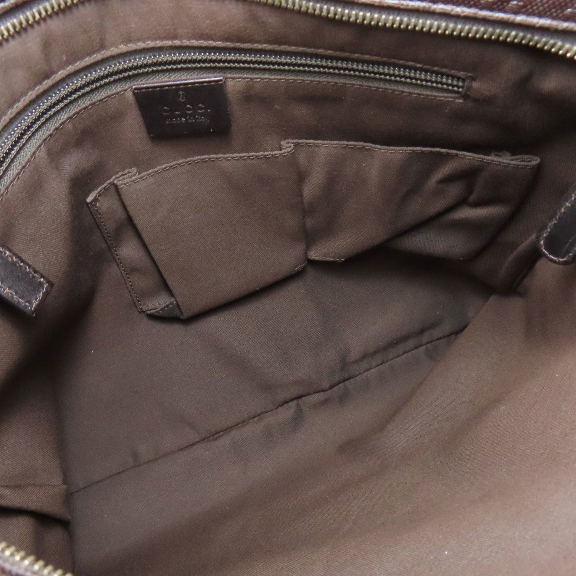Gucci Brown Leather Shoulder Bag