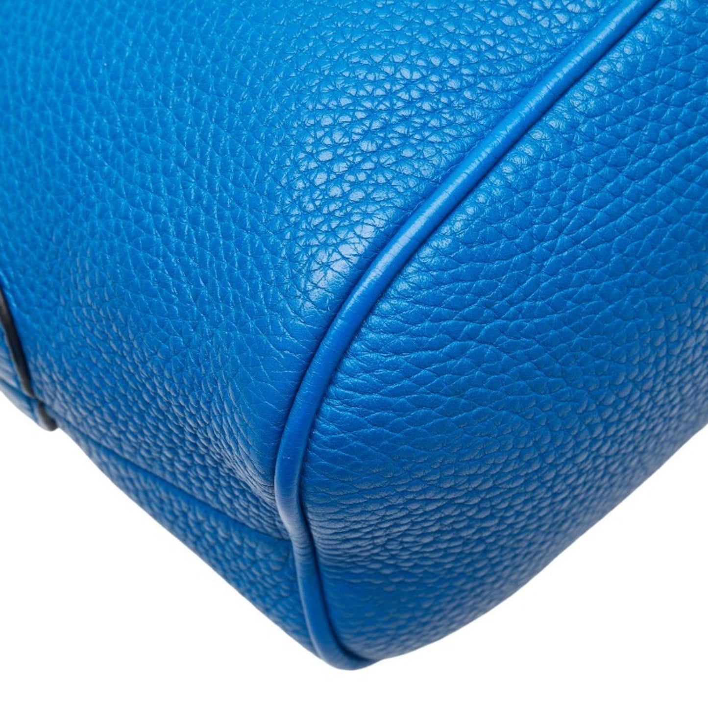 Gucci Blue Leather Handbag Shoulder Bag