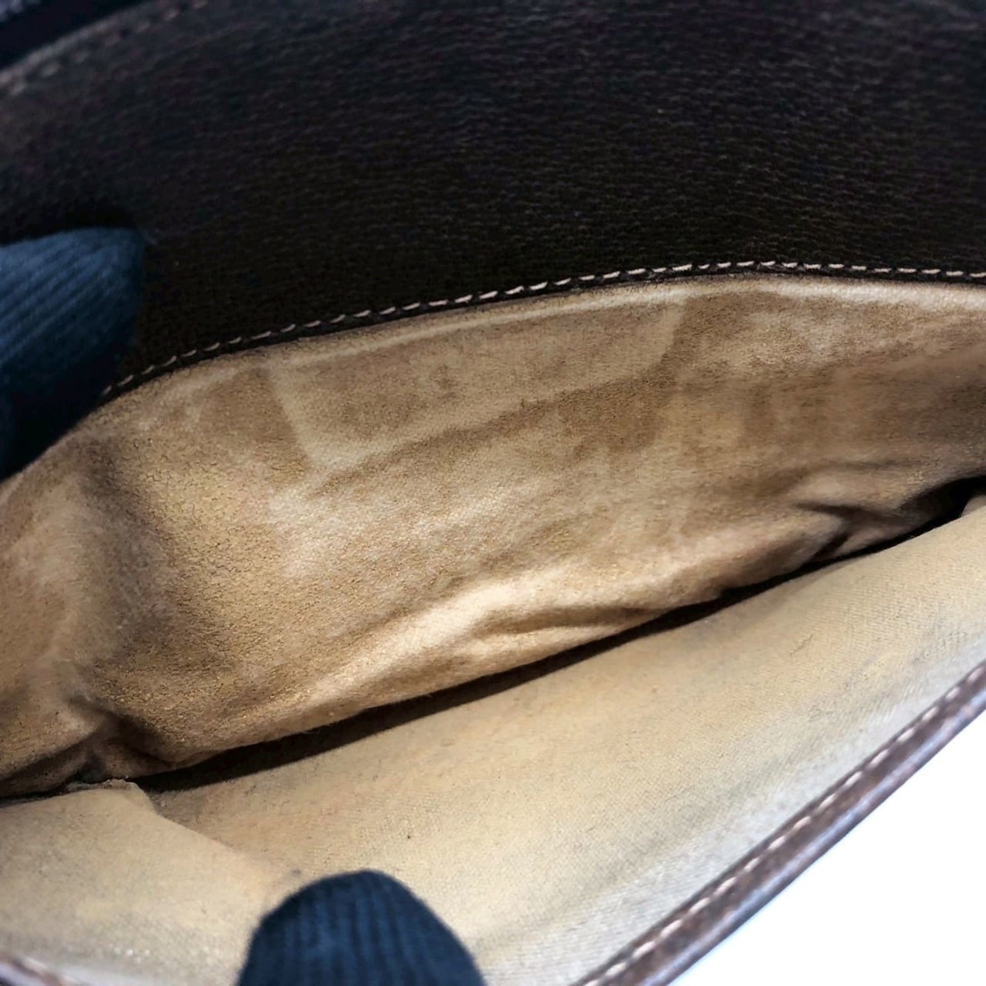 Gucci Brown Gg Supreme Shoulder Bag