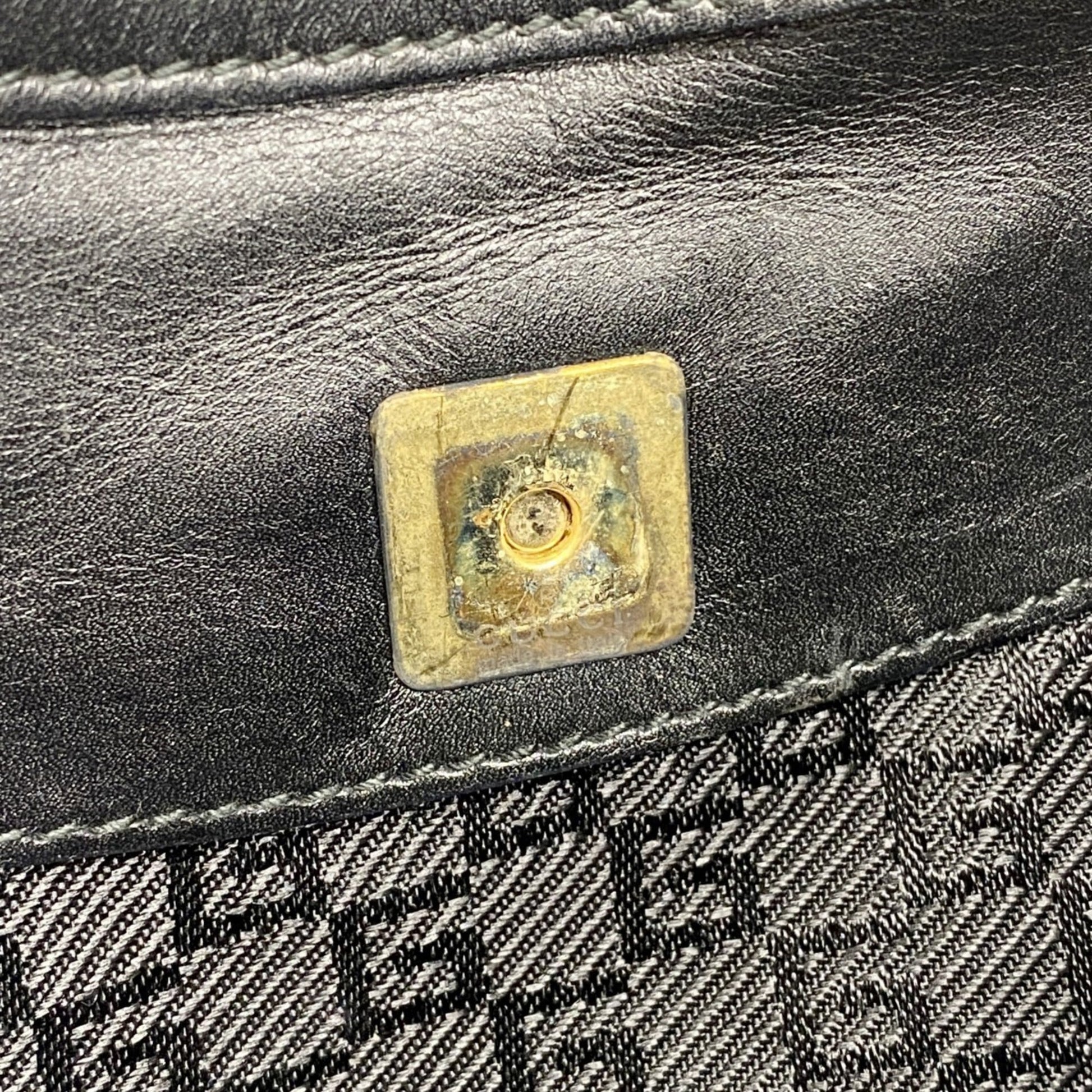 Gucci Black Suede Shoulder Bag
