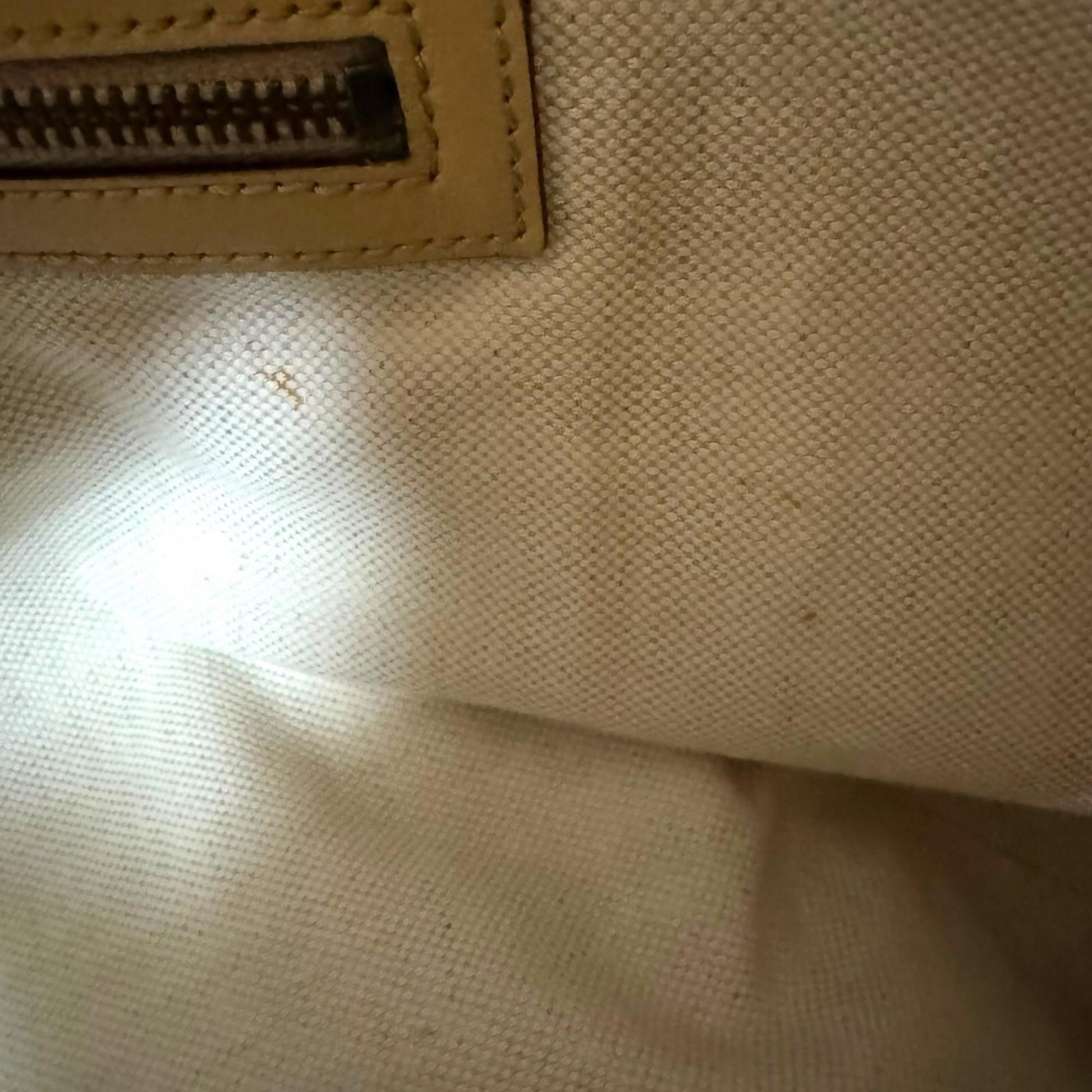 Gucci Beige Gg Canvas Handbag
