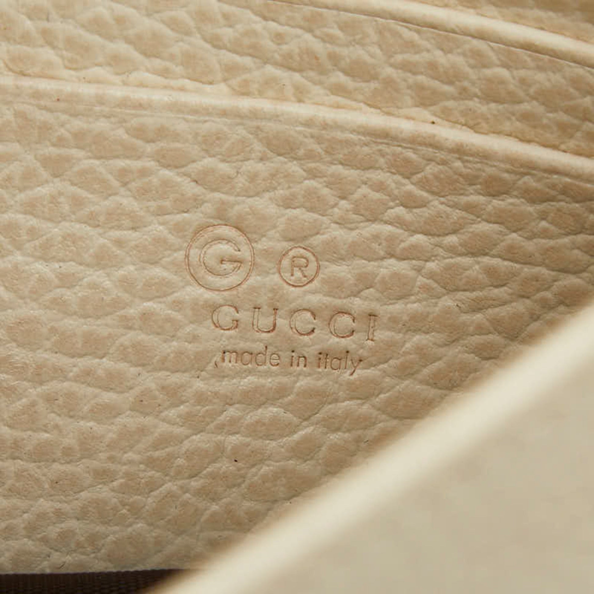 Gucci White Leather Shoulder Bag
