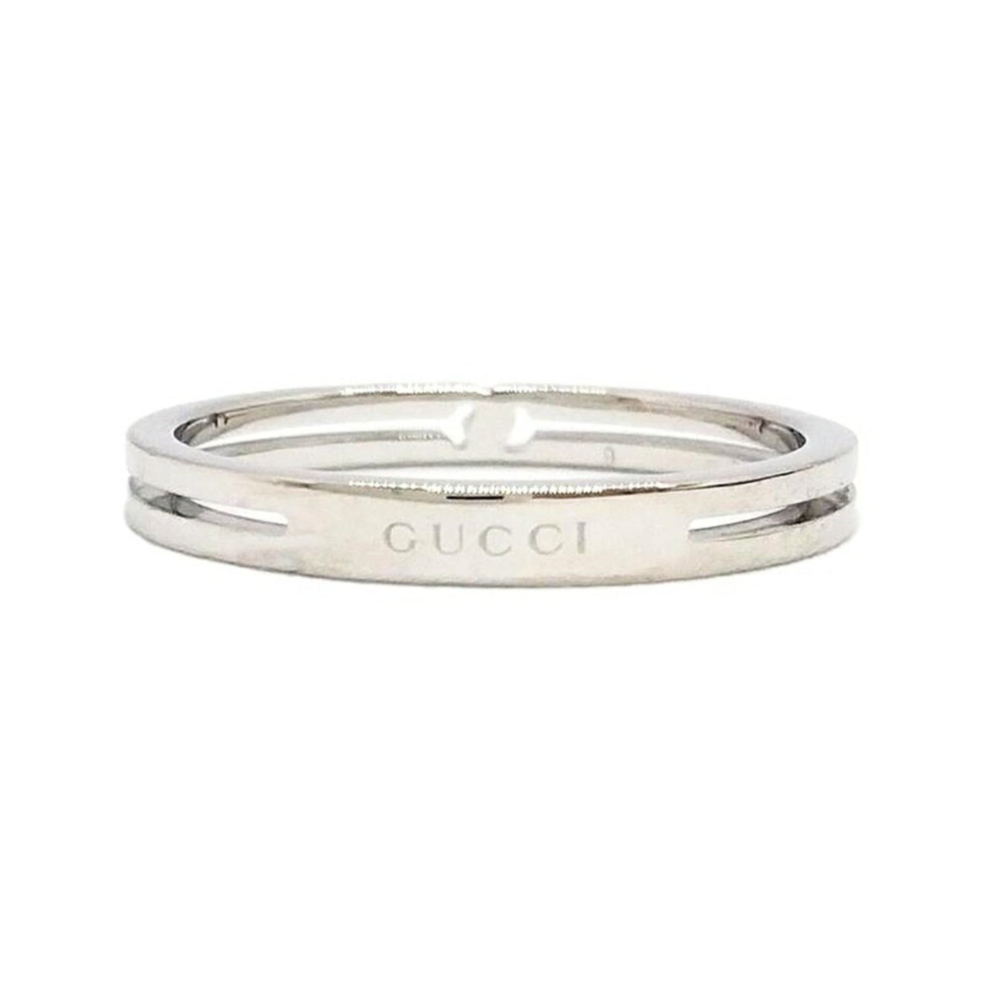 Gucci White Gold White Gold (18K) Band Ring