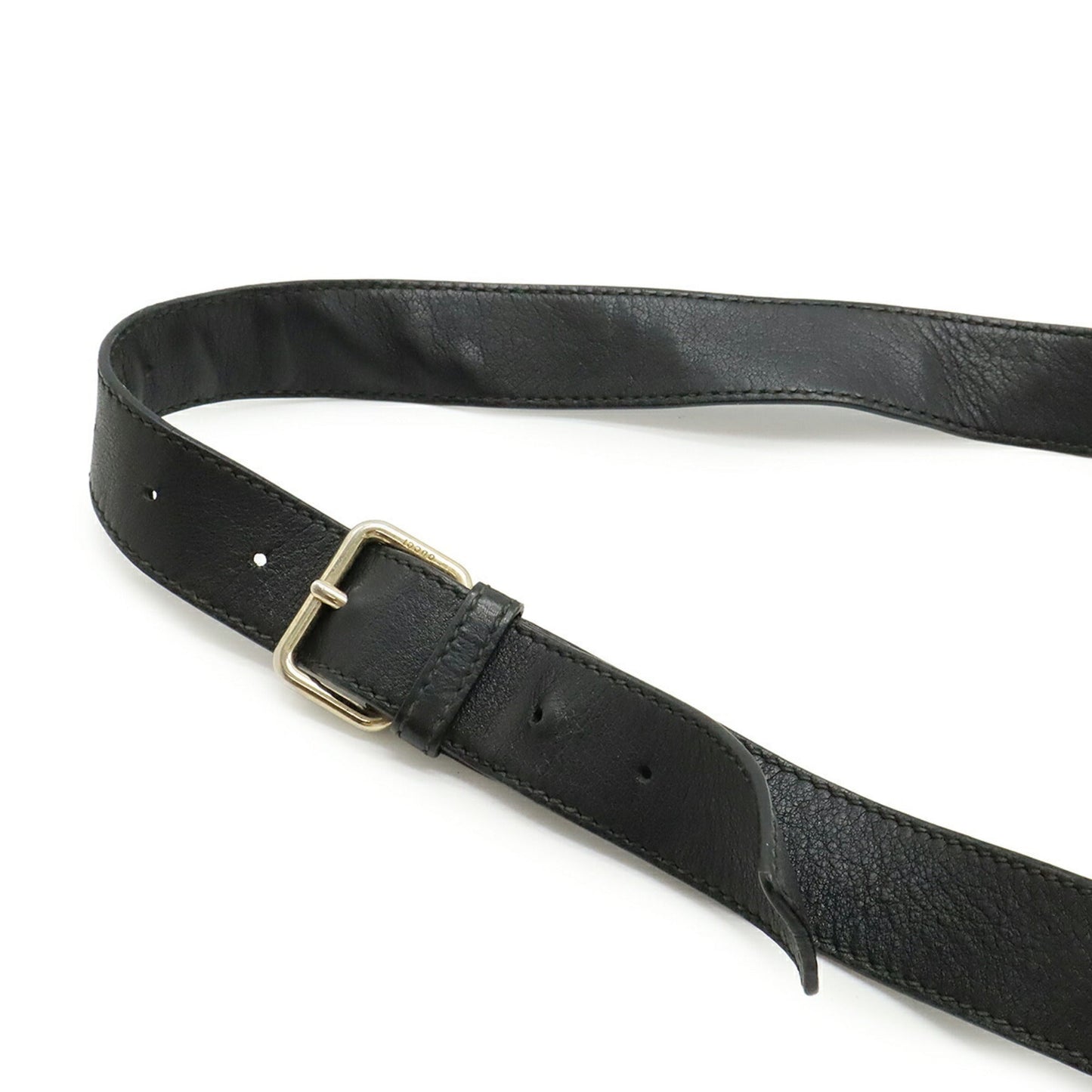 Gucci Black Leather Shoulder Bag