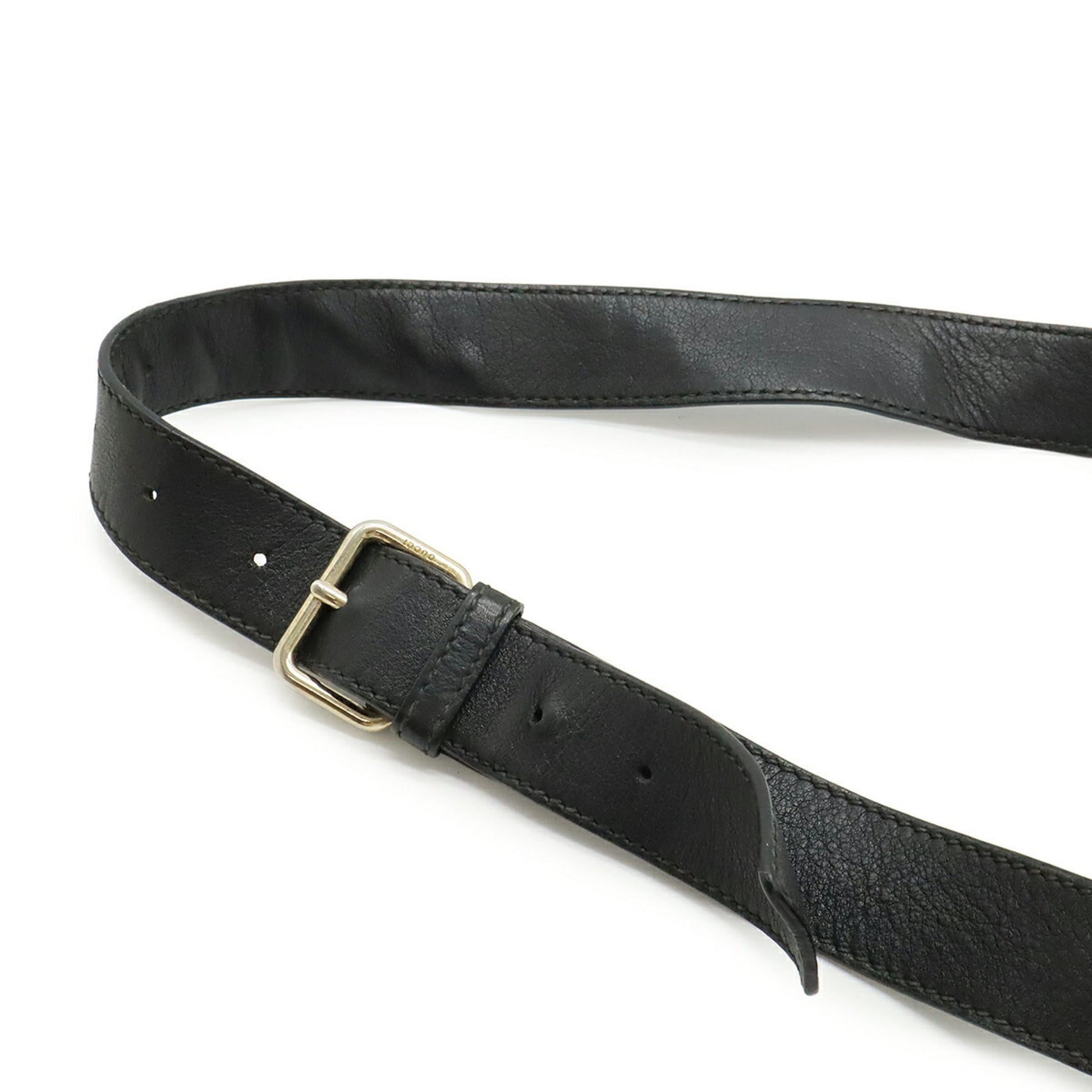 Gucci Black Leather Shoulder Bag