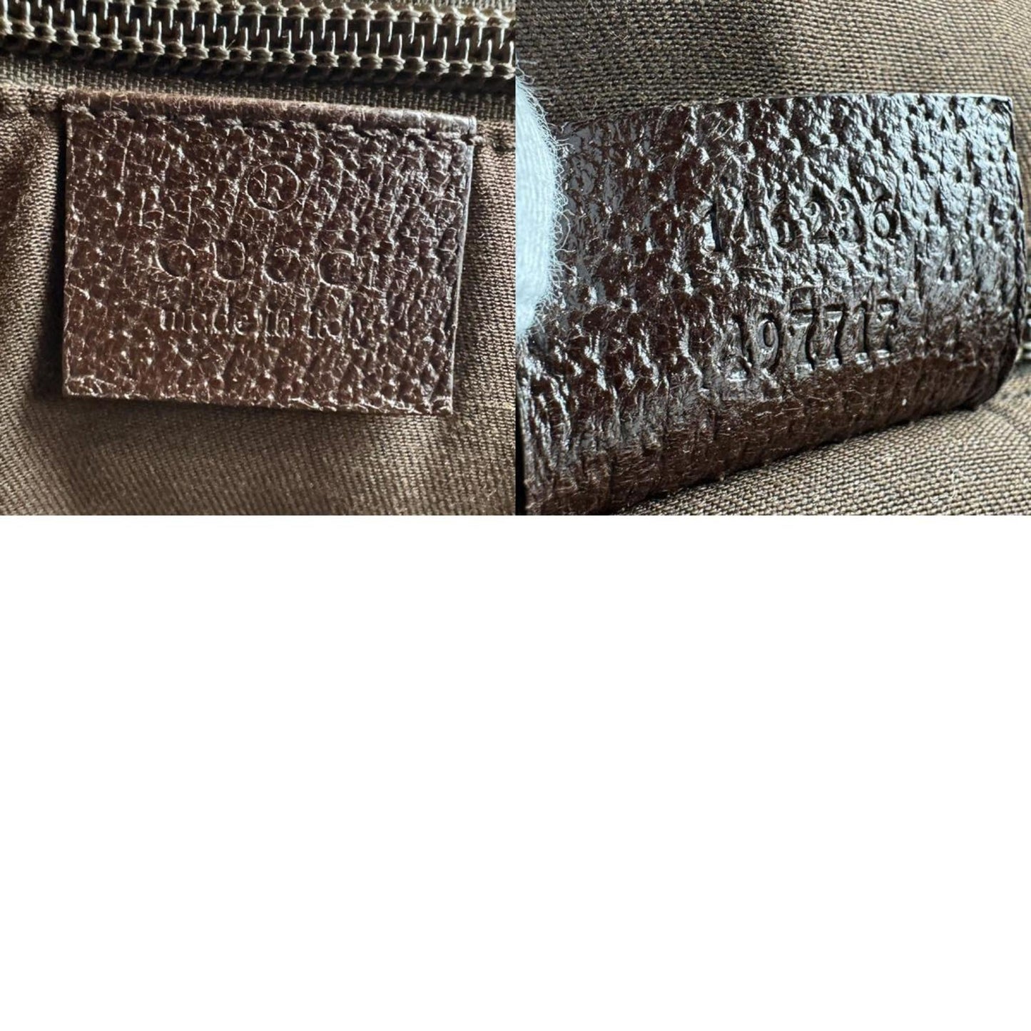 Gucci Brown Gg Canvas Shoulder Bag