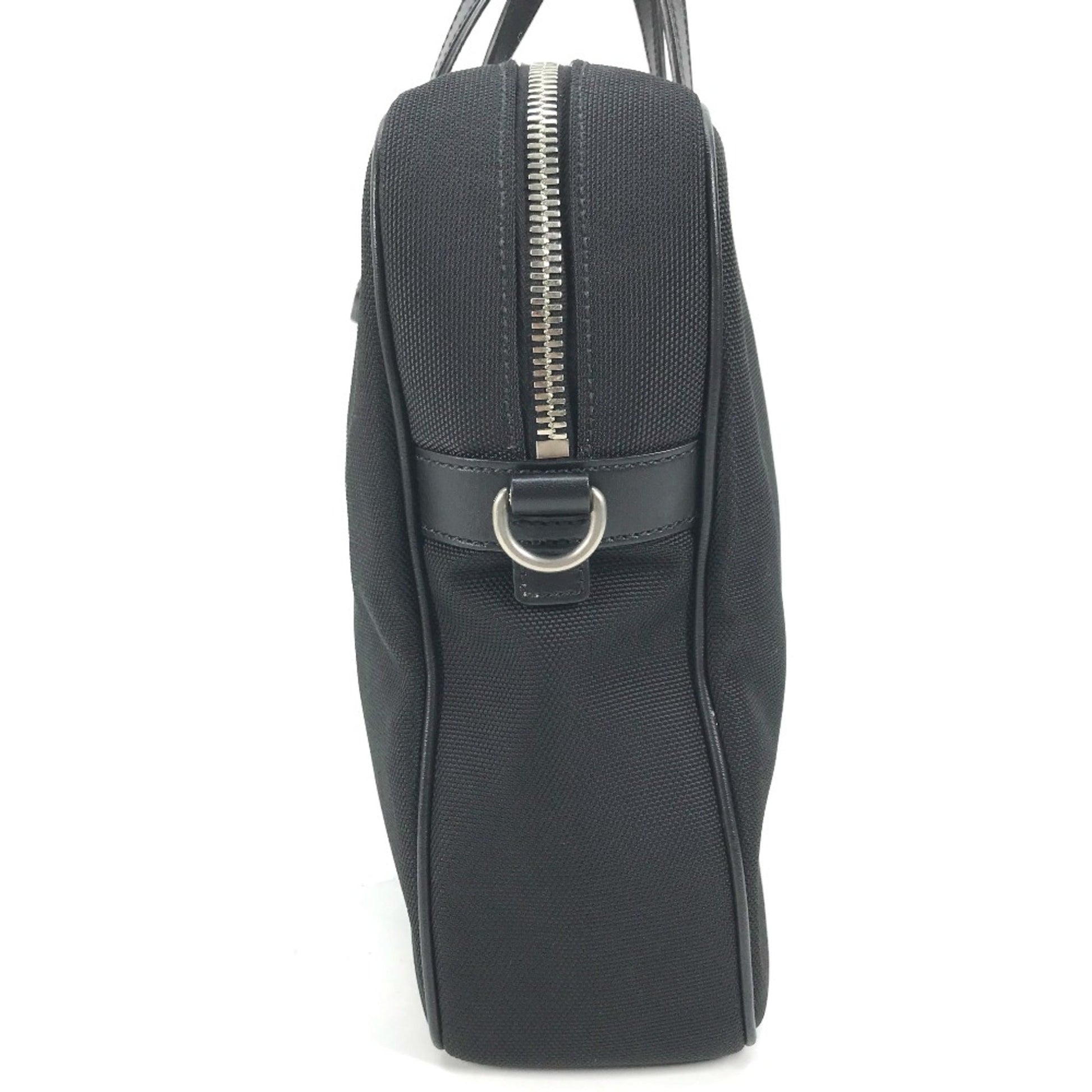 Gucci Black Leather Tote Bag