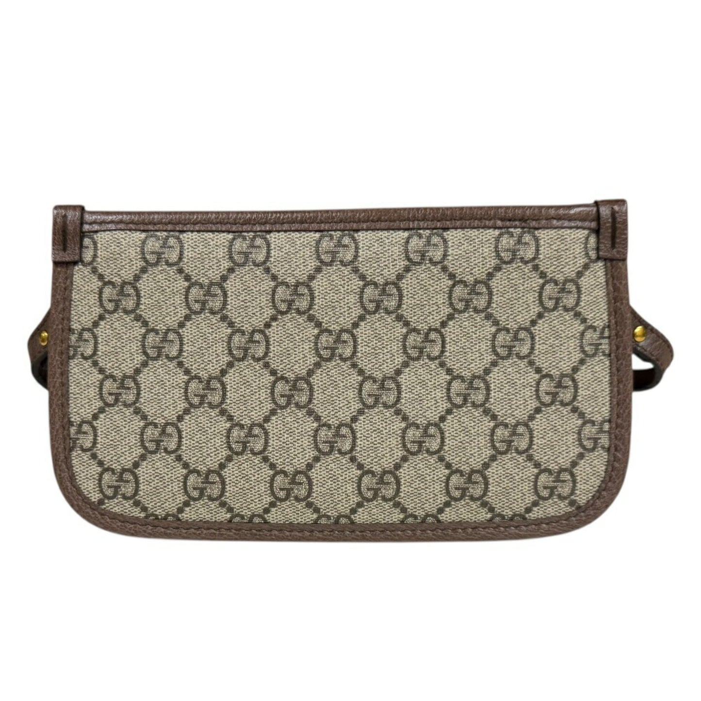 Gucci Beige Brown Gg Supreme Shoulder Bag