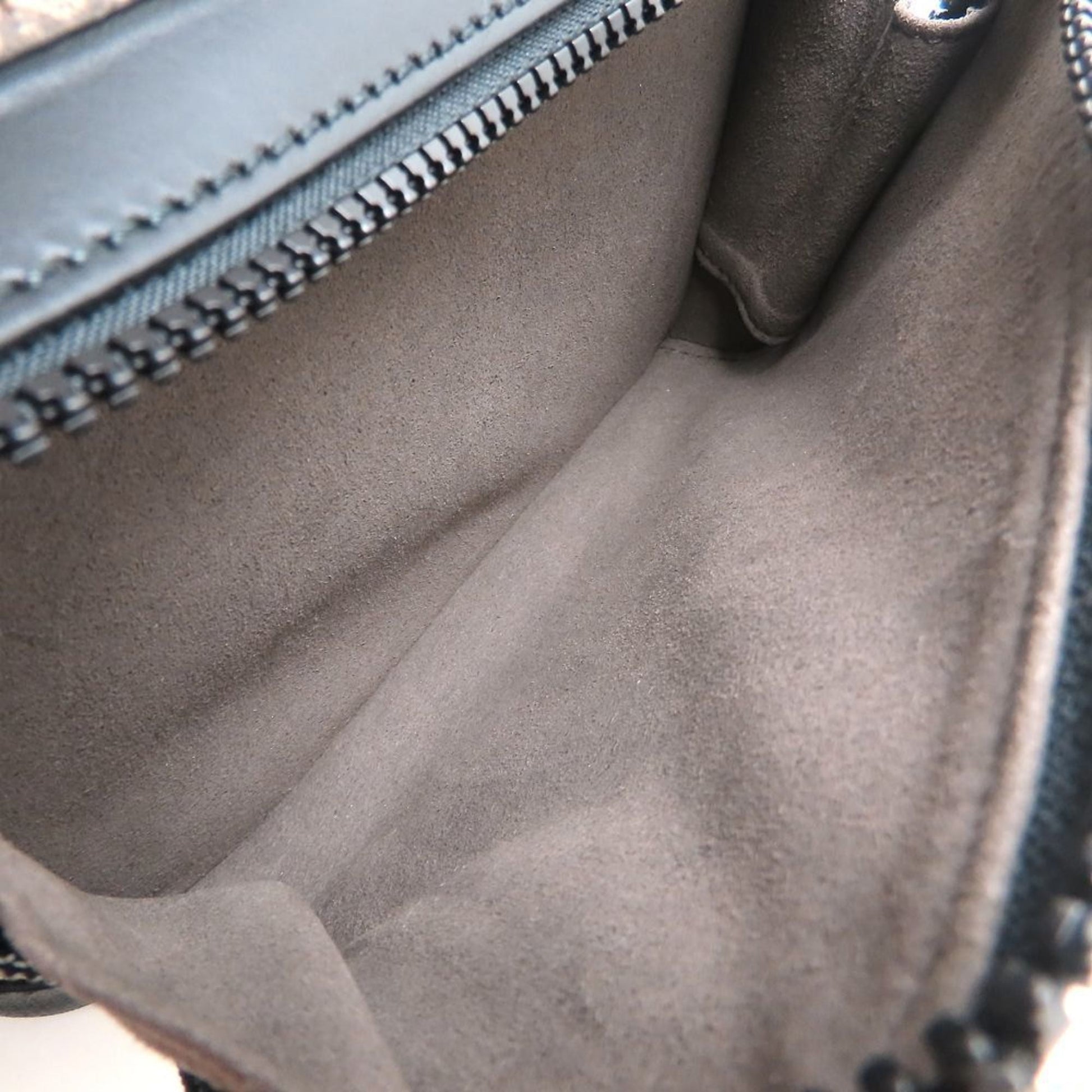 Gucci Beige Black Gg Supreme Leather Backpack