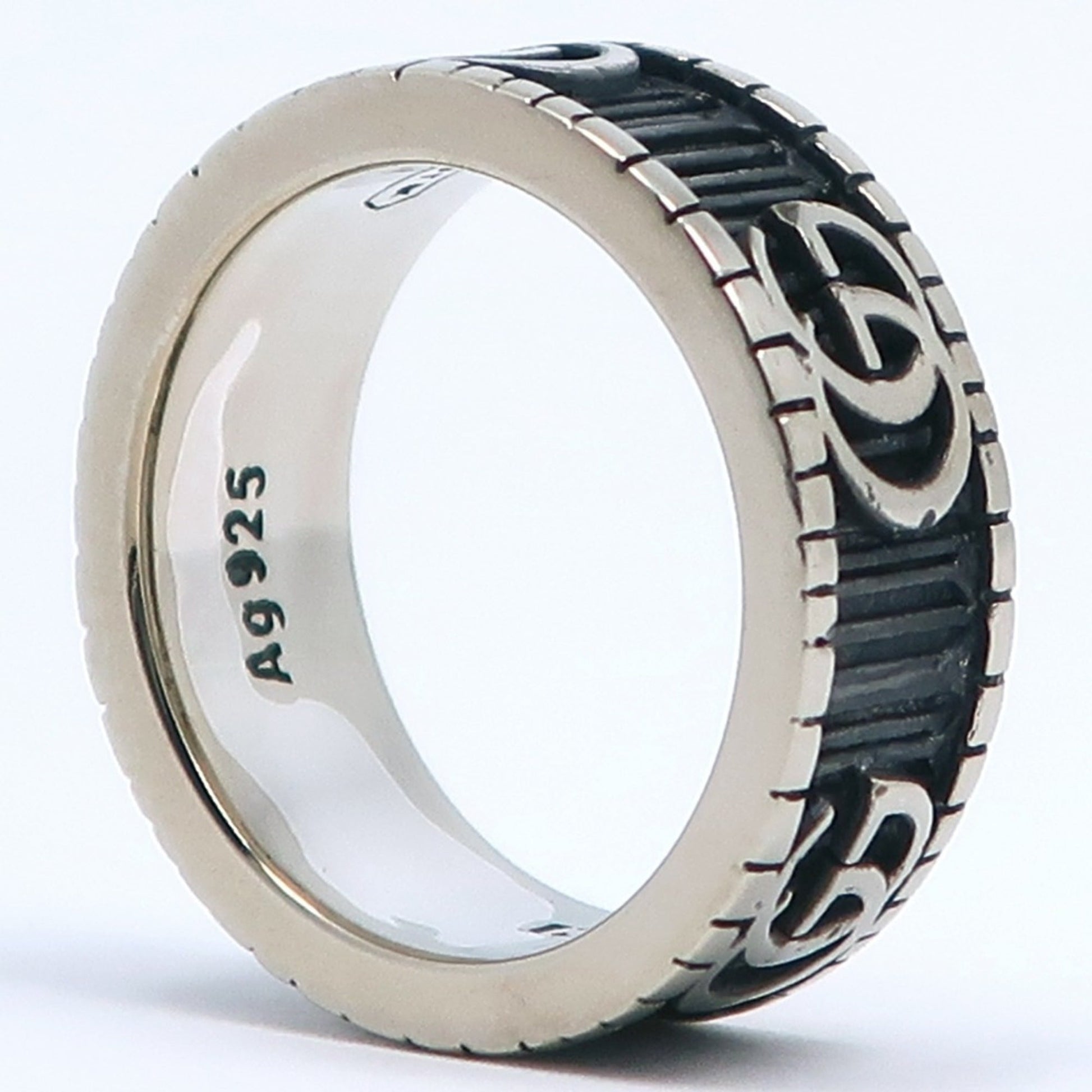 Gucci Silver Silver 925 Band Ring