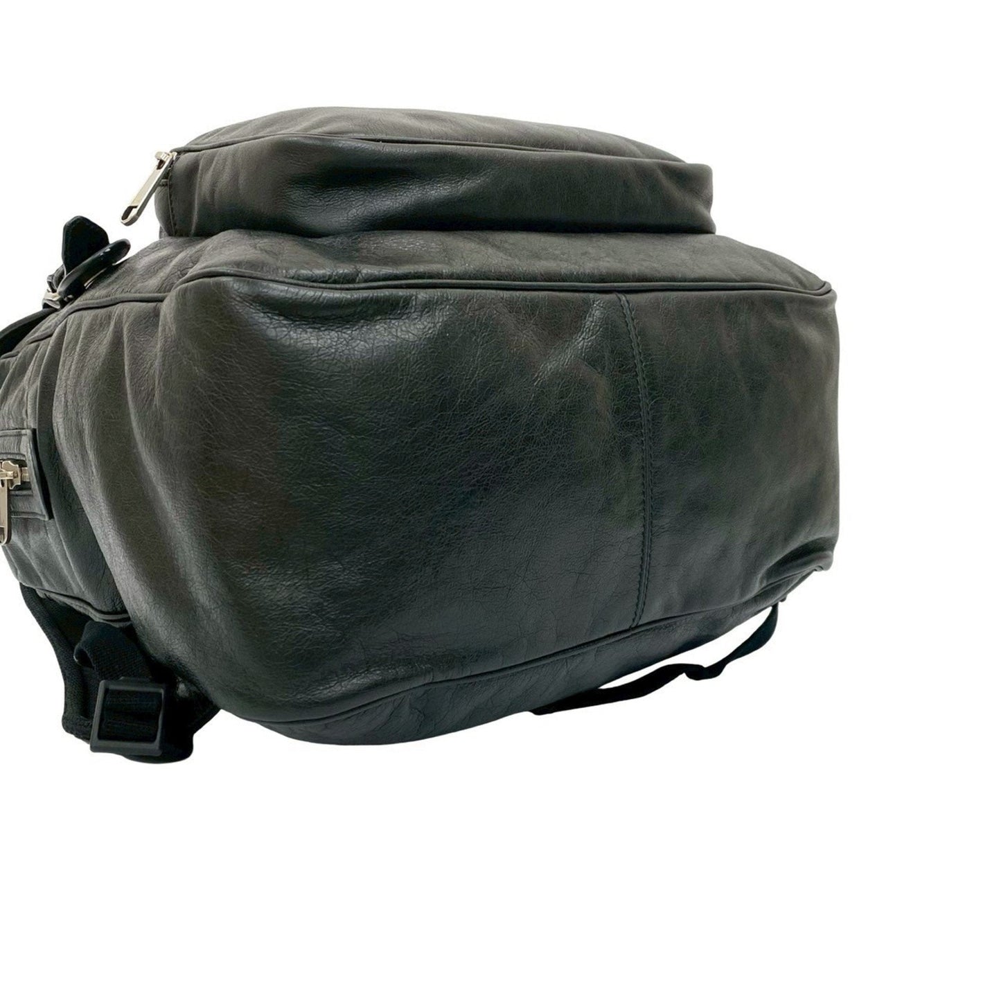 Gucci Black Leather Backpack