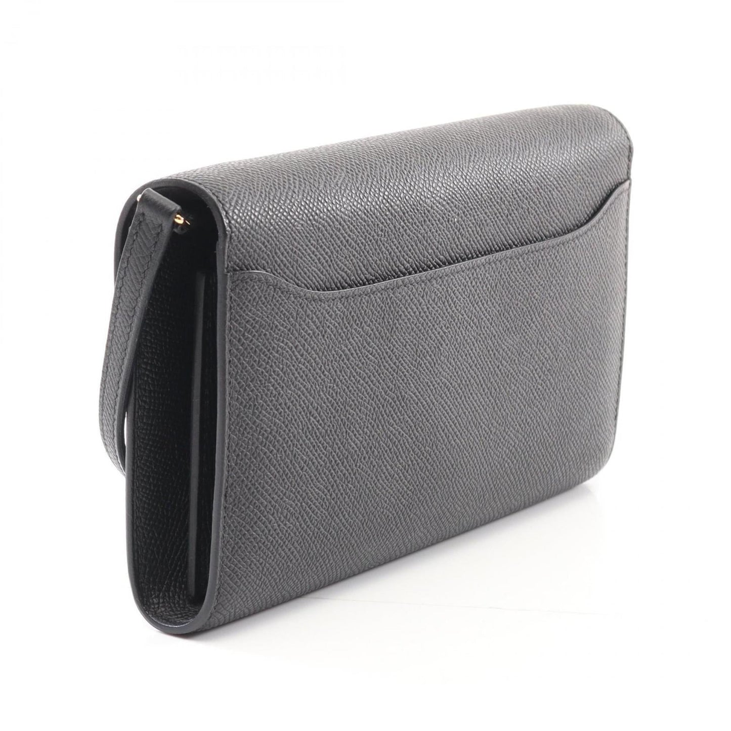 Hermes Constance Epsom Shoulder Bag Leather Black Shoulder Bag 3