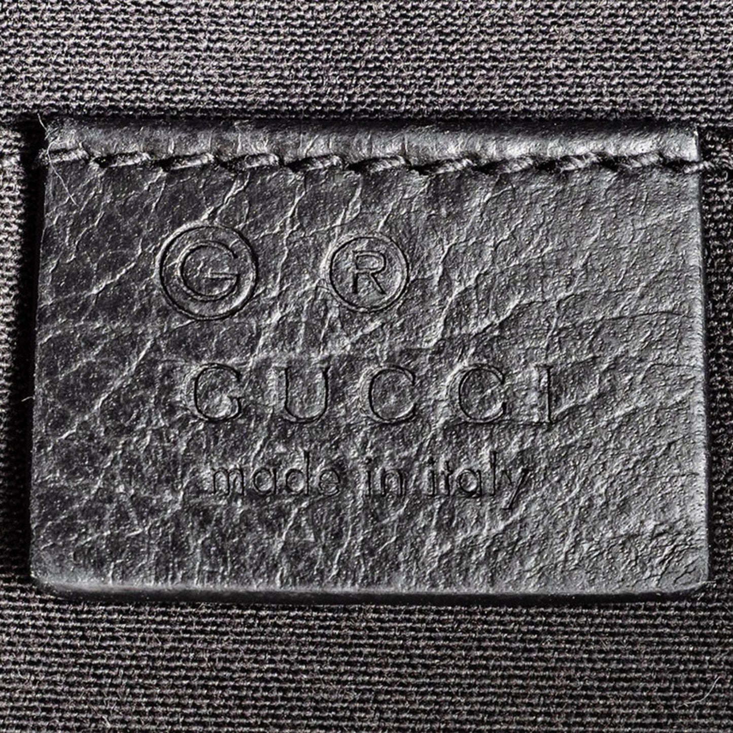 Gucci Black Nylon Pochette Shoulder Bag Sling Bag