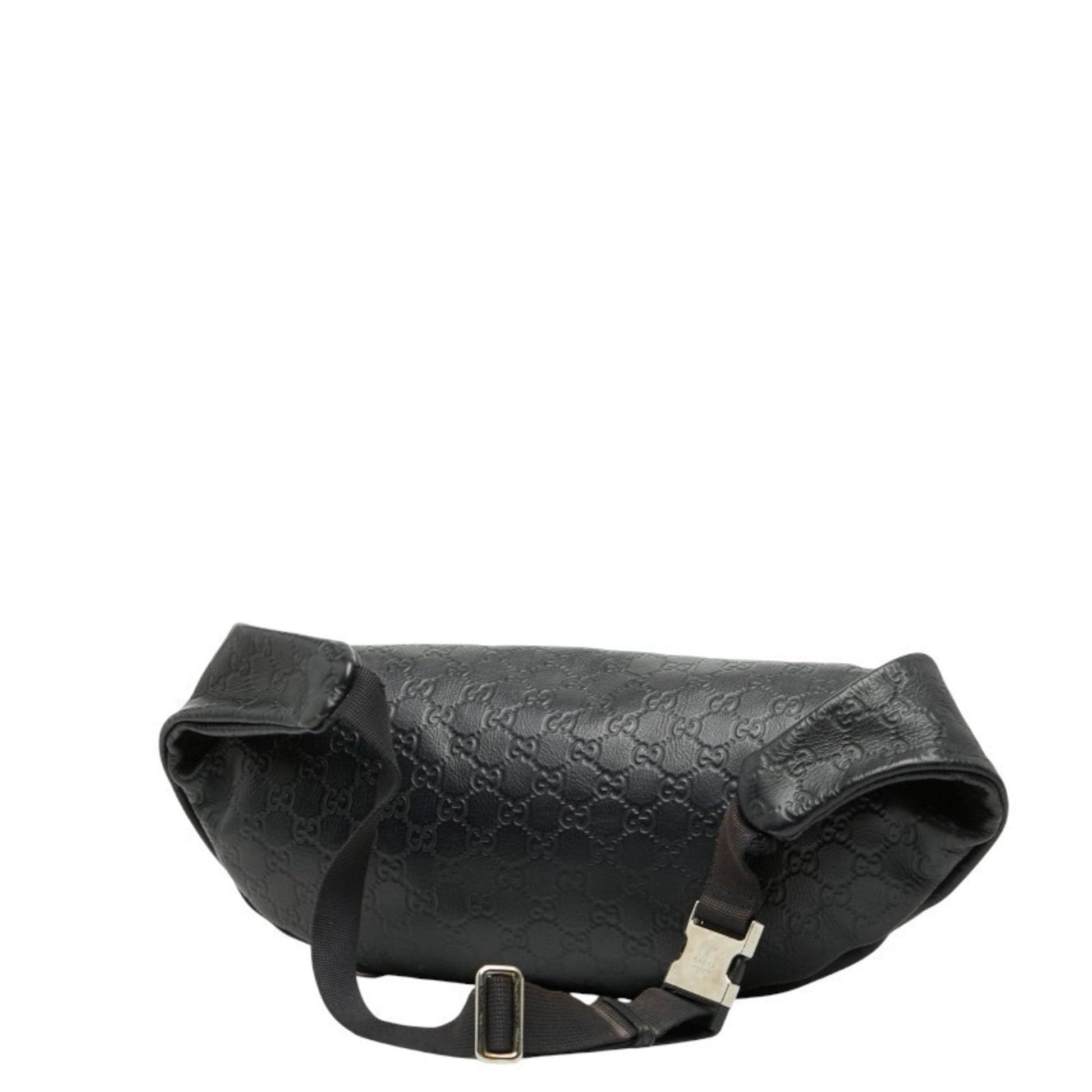 Gucci Black Leather Sling Bag
