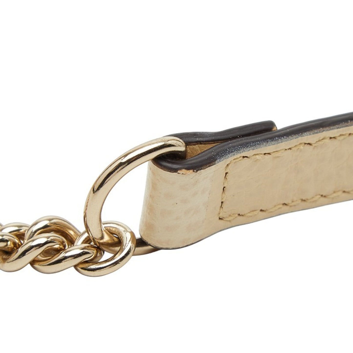 Gucci White Leather Shoulder Bag