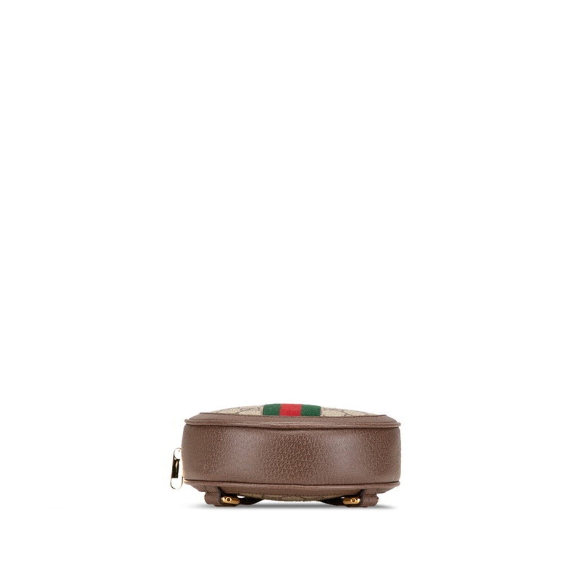 Gucci Beige Brown Pvc Leather Backpack