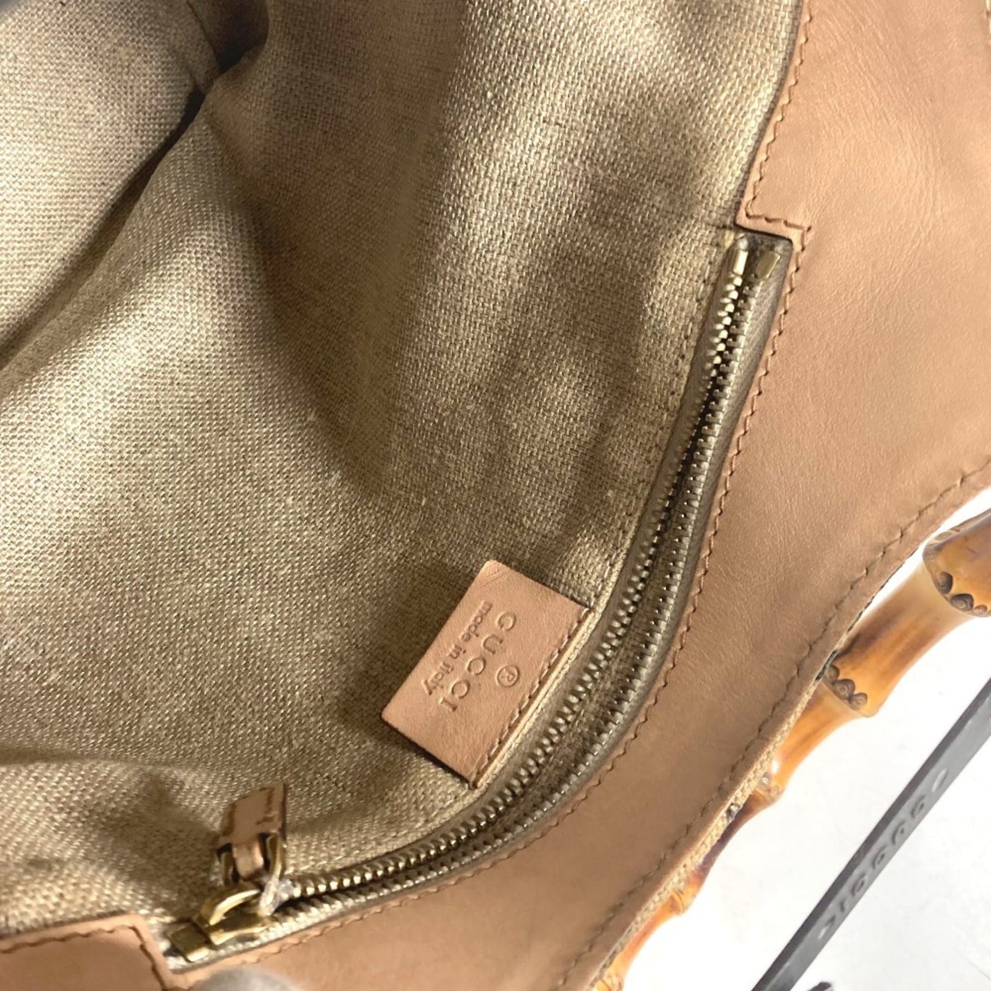 Gucci Multi-Color Canvas Handbag Tote Bag