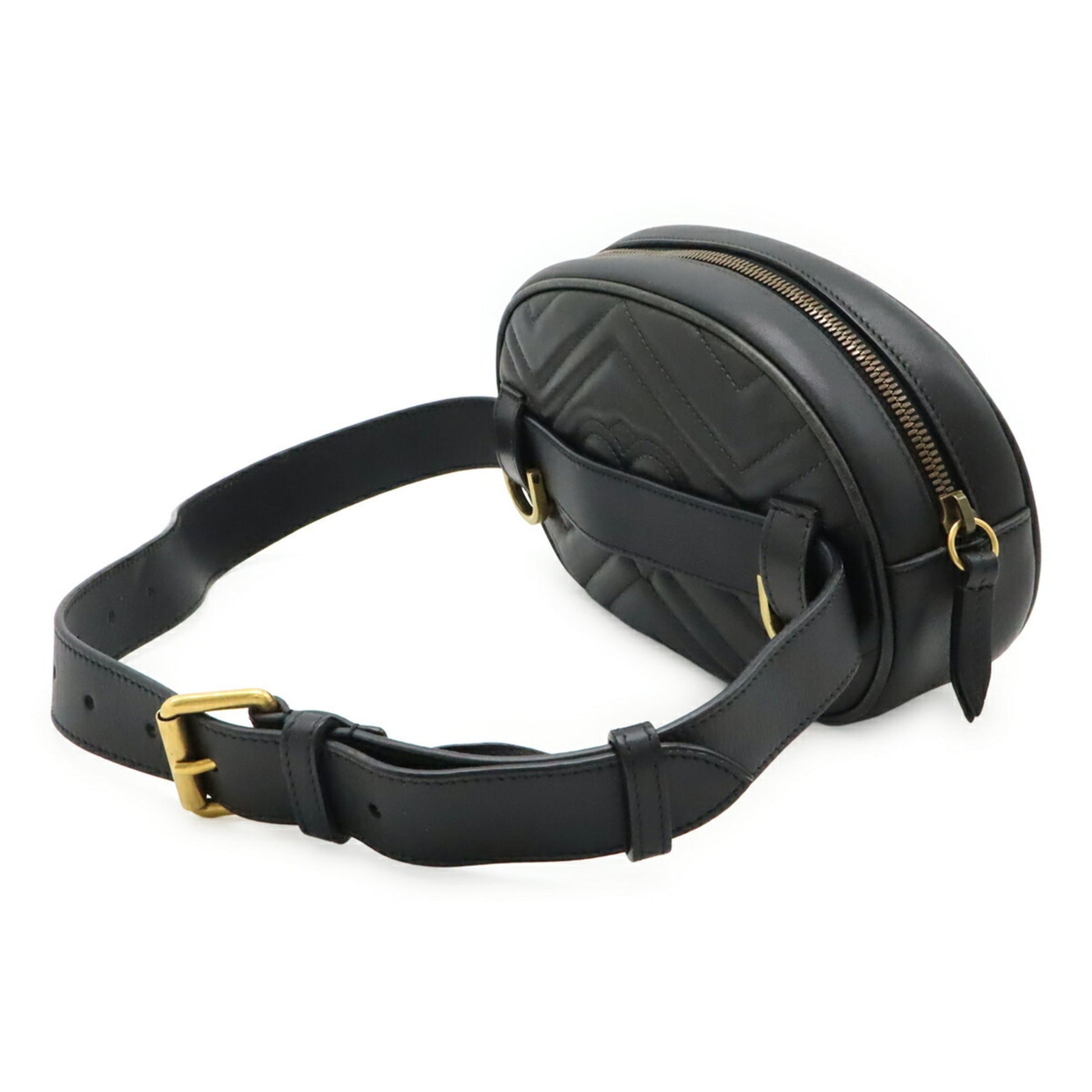 Gucci Black Leather