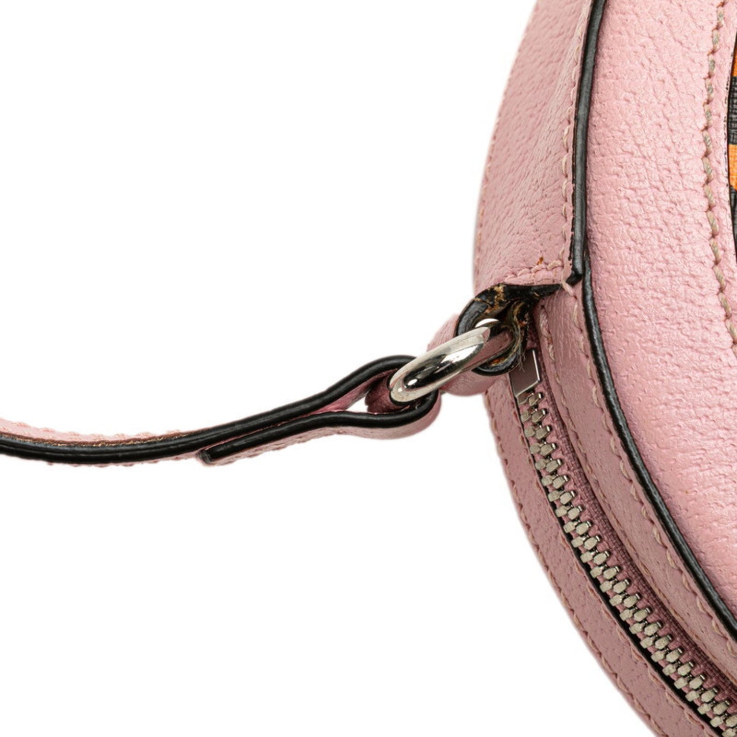 Gucci Multi-Color Pink Pvc Leather Shoulder Bag