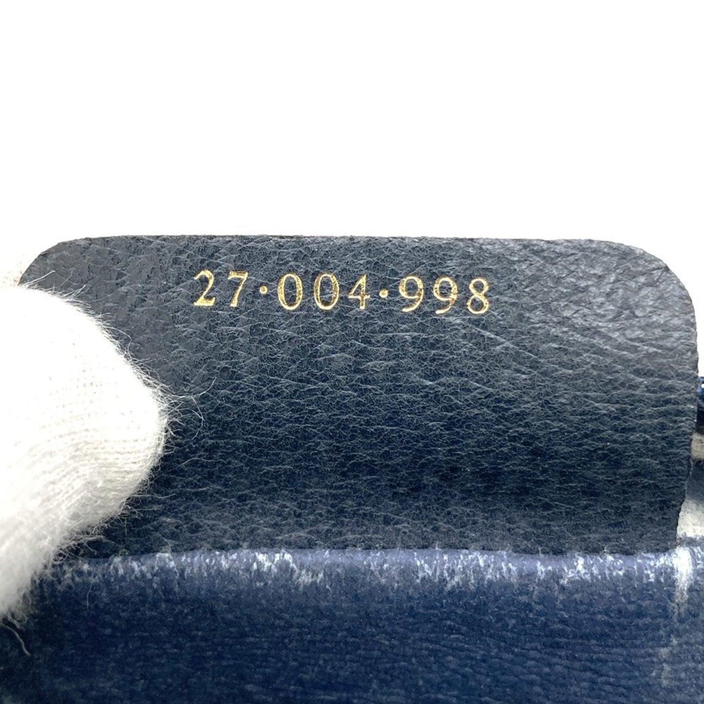 Gucci Navy Gg Supreme Clutch Bag Pouch