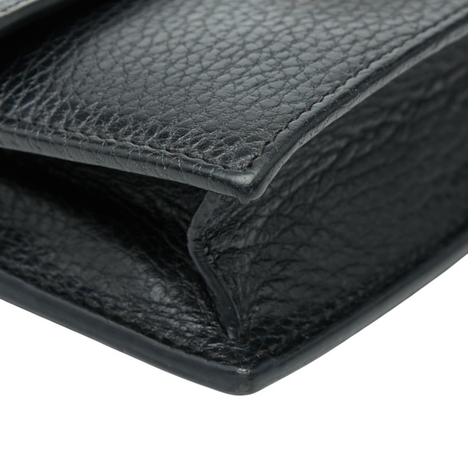 Gucci Black Leather Shoulder Bag