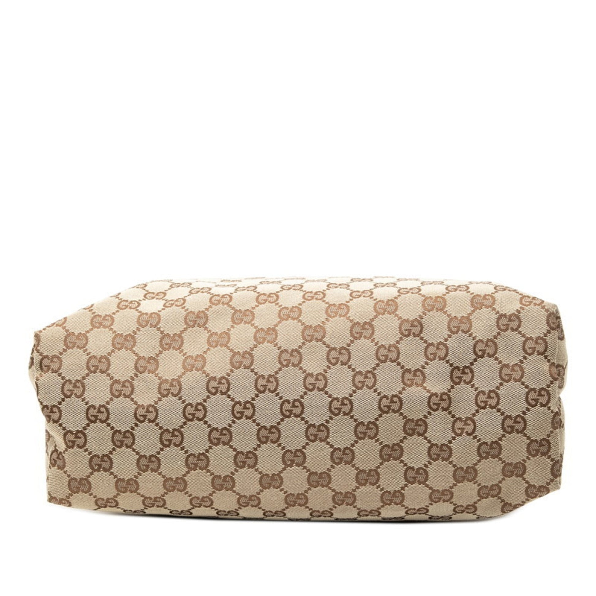 Gucci Brown Gg Canvas Shoulder Bag