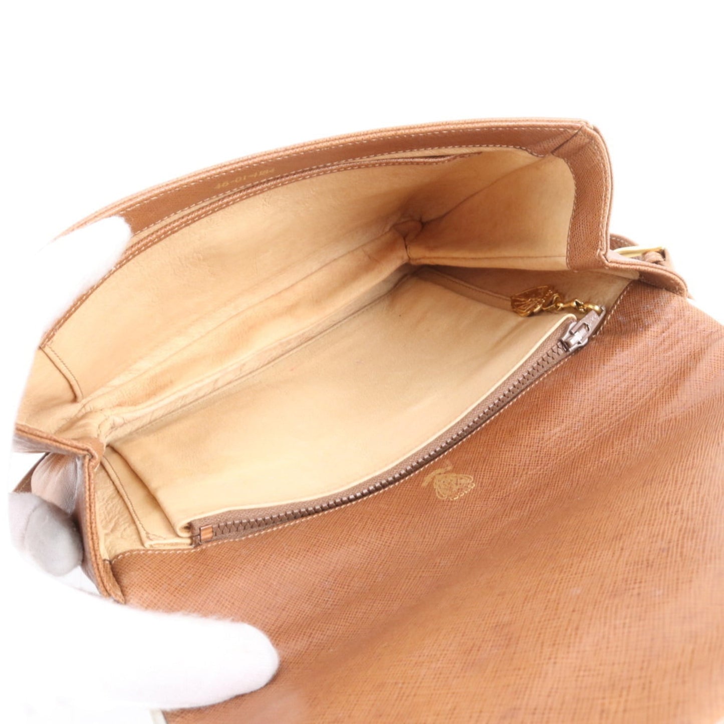 Gucci Brown Leather Shoulder Bag
