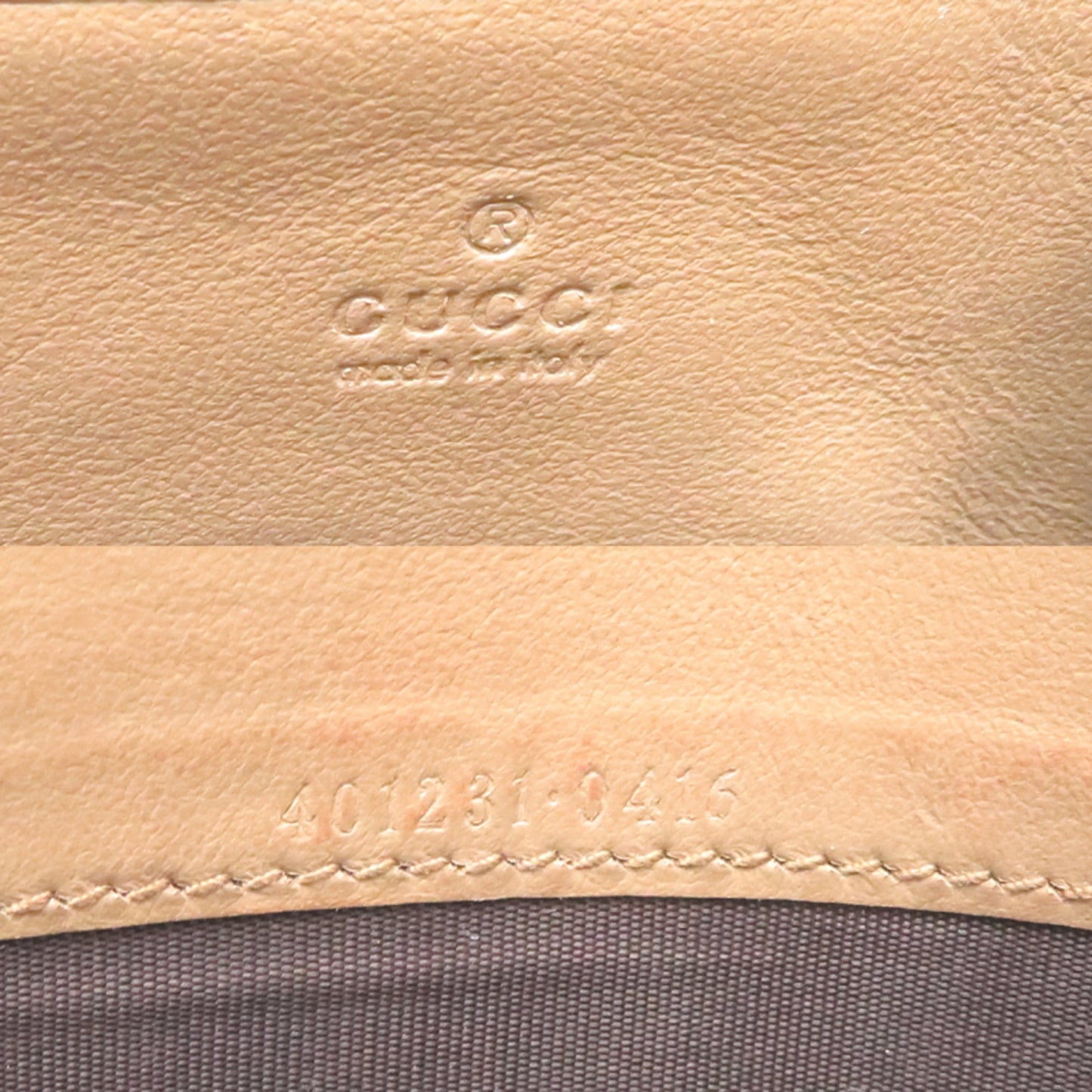 Gucci Beige Gg Supreme Shoulder Bag