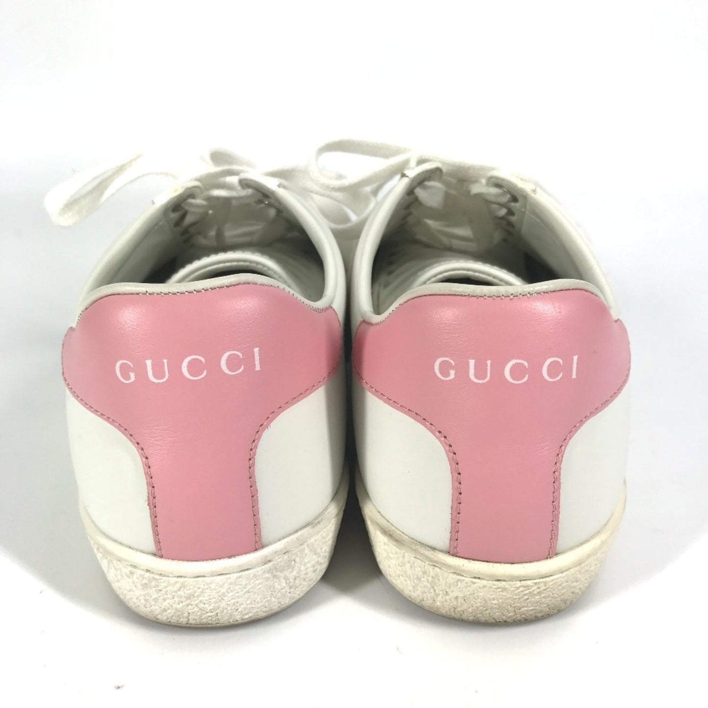 Gucci Pink White Sneakers