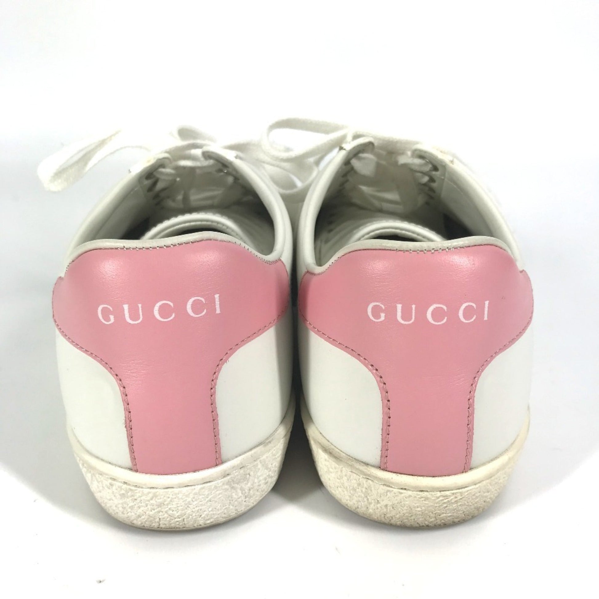 Gucci Pink White Sneakers