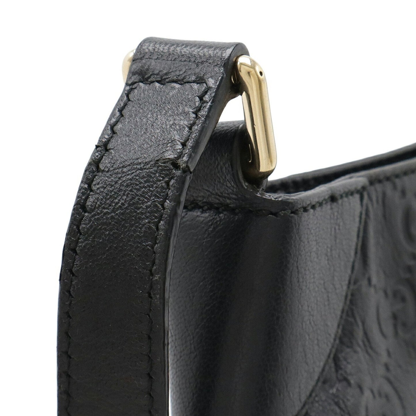 Gucci Black Leather Shoulder Bag